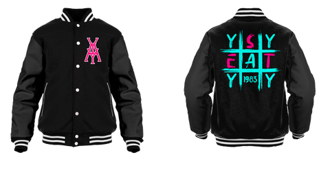 General Yay Monogram Logo Varsity Jacket