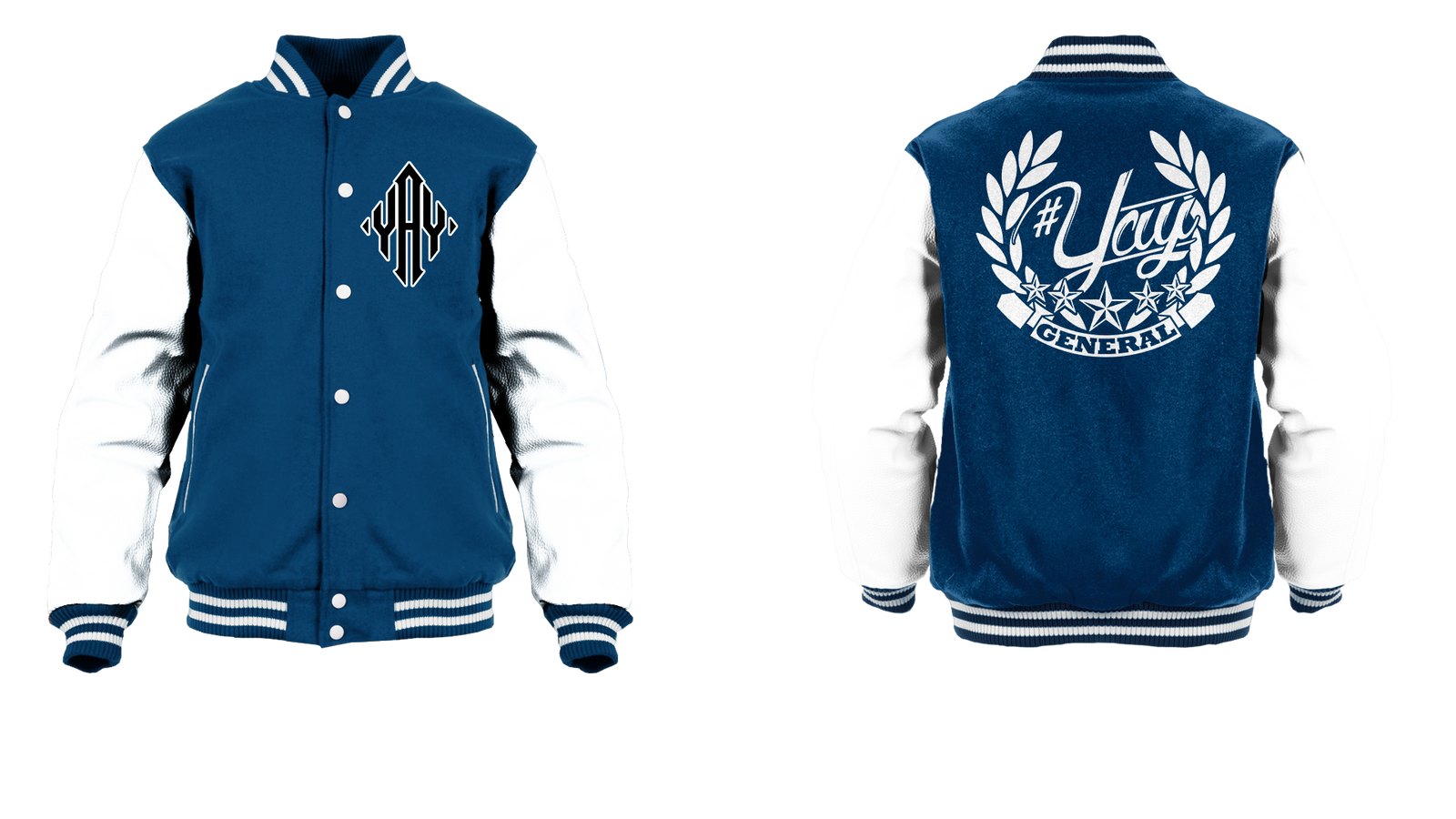 General Yay Diamond Logo Varsity Jacket