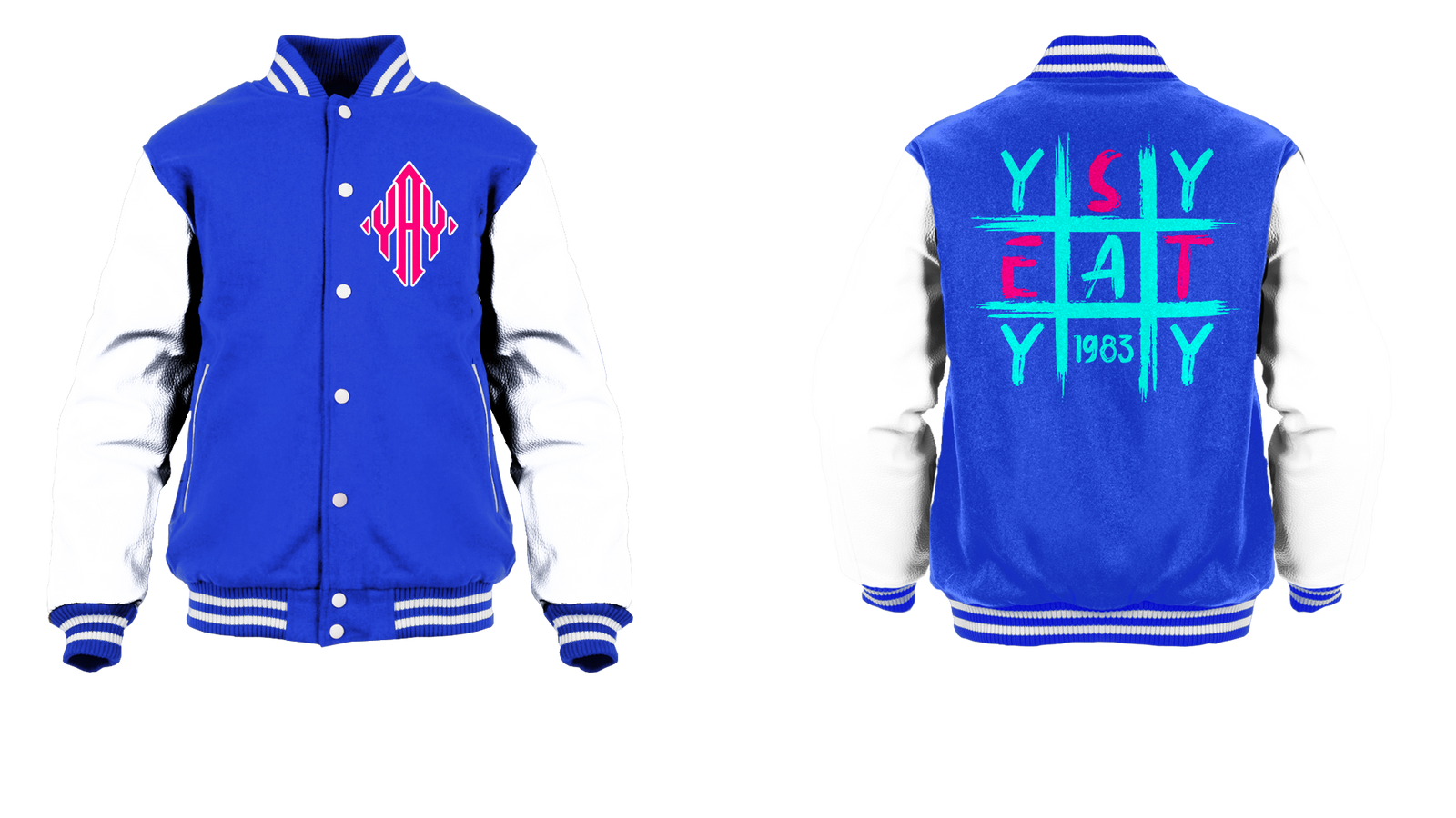 Tic Tac Yay Diamond Logo Varsity Jacket