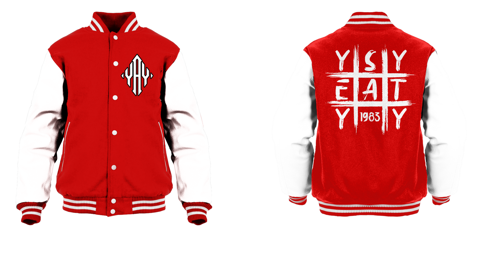 Tic Tac Yay Diamond Logo Varsity Jacket