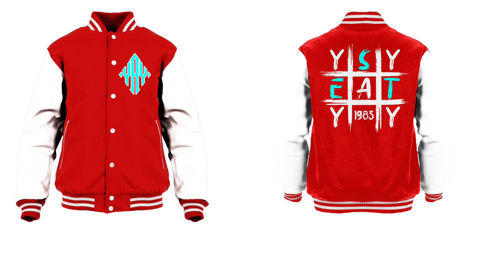 Tic Tac Yay Diamond Logo Varsity Jacket