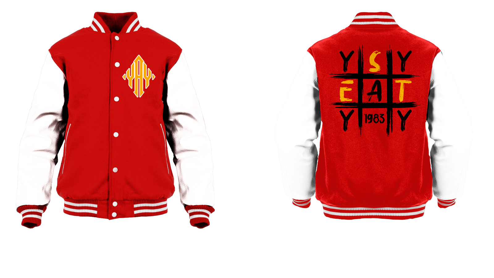 Tic Tac Yay Diamond Logo Varsity Jacket
