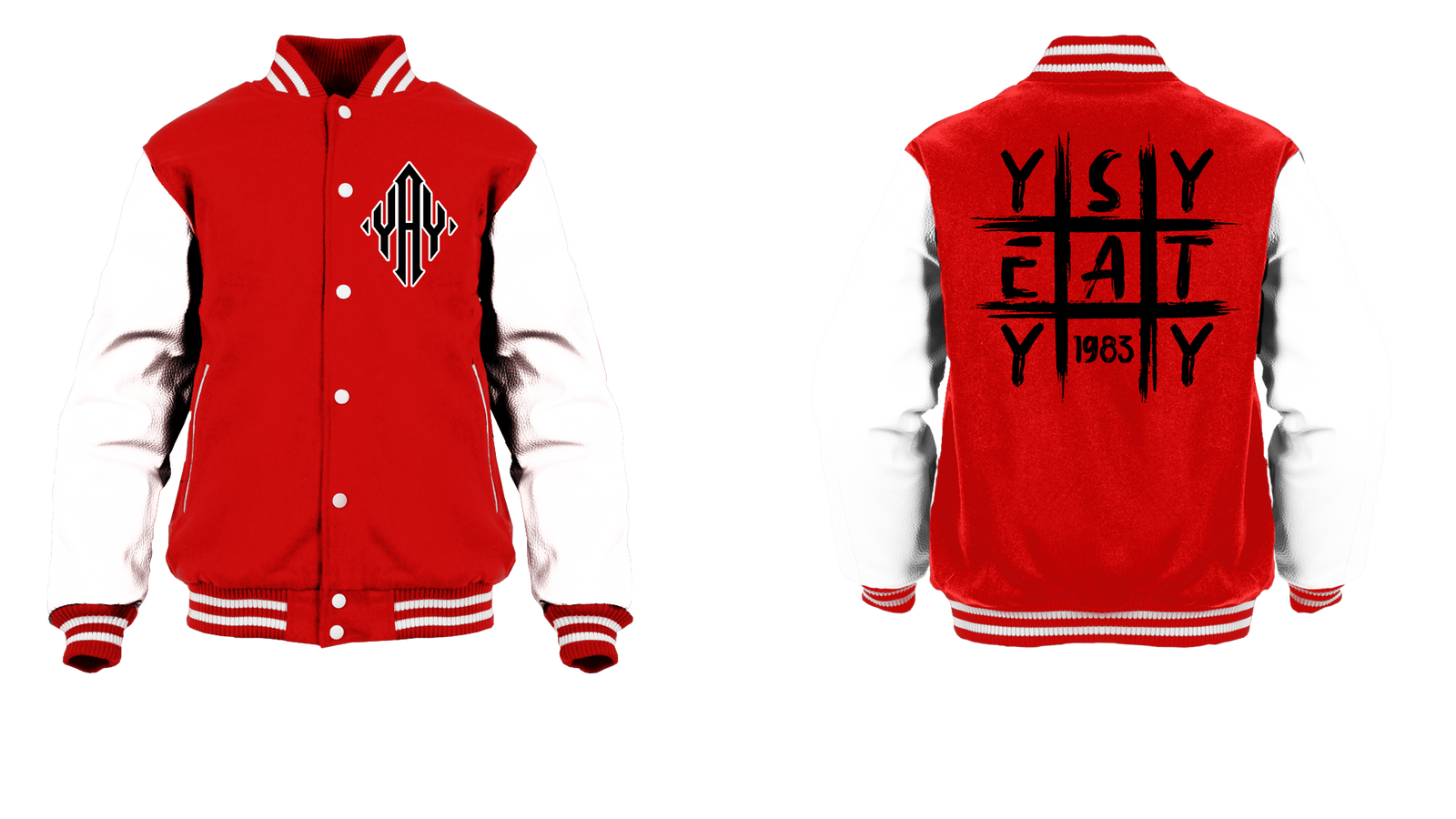 Tic Tac Yay Diamond Logo Varsity Jacket