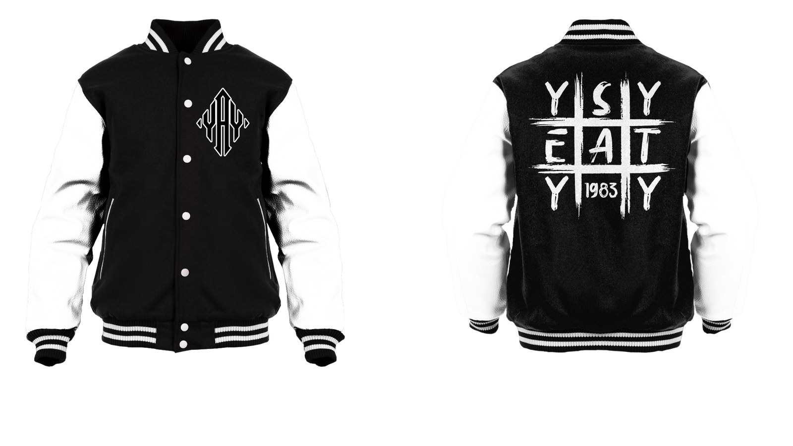 Tic Tac Yay Diamond Logo Varsity Jacket