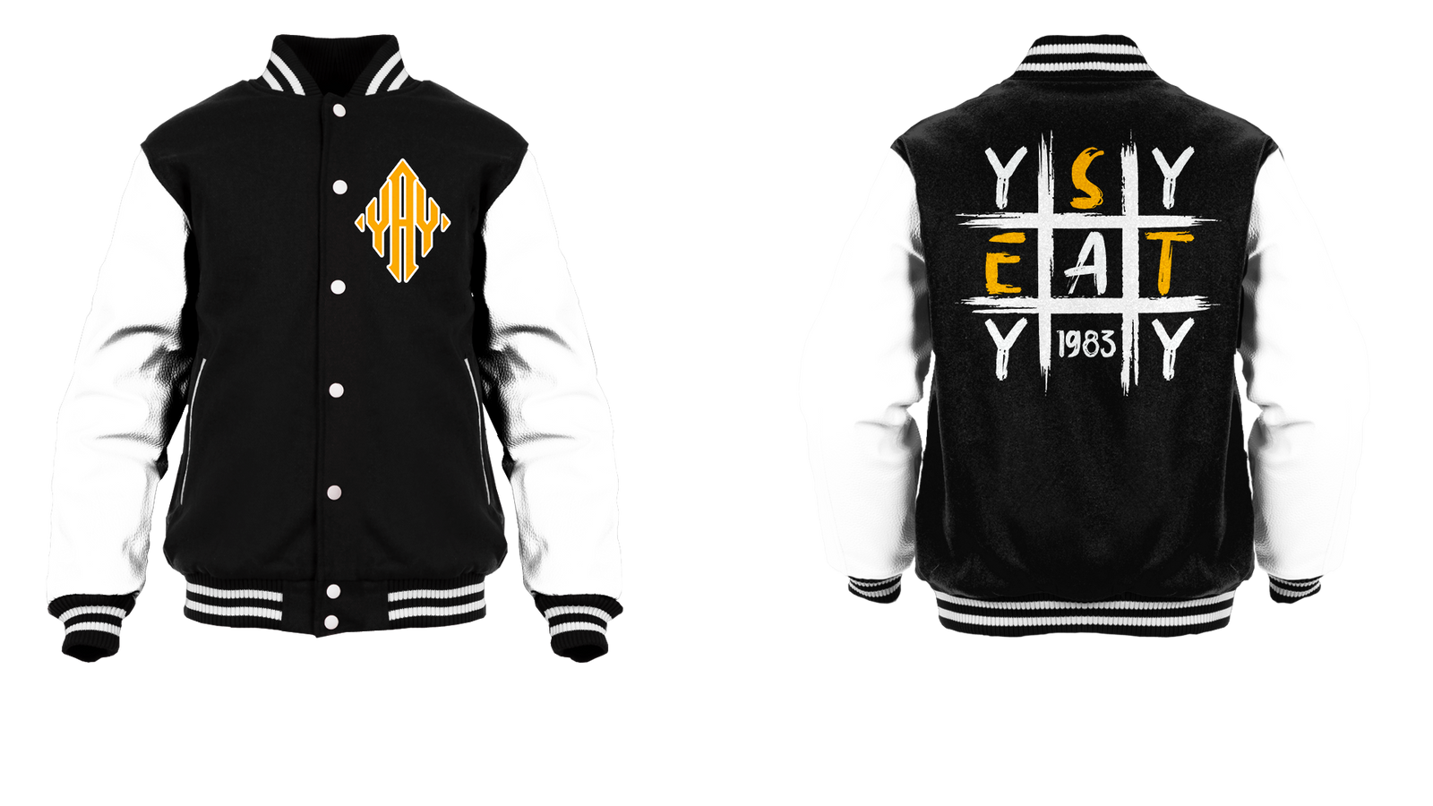 Tic Tac Yay Diamond Logo Varsity Jacket