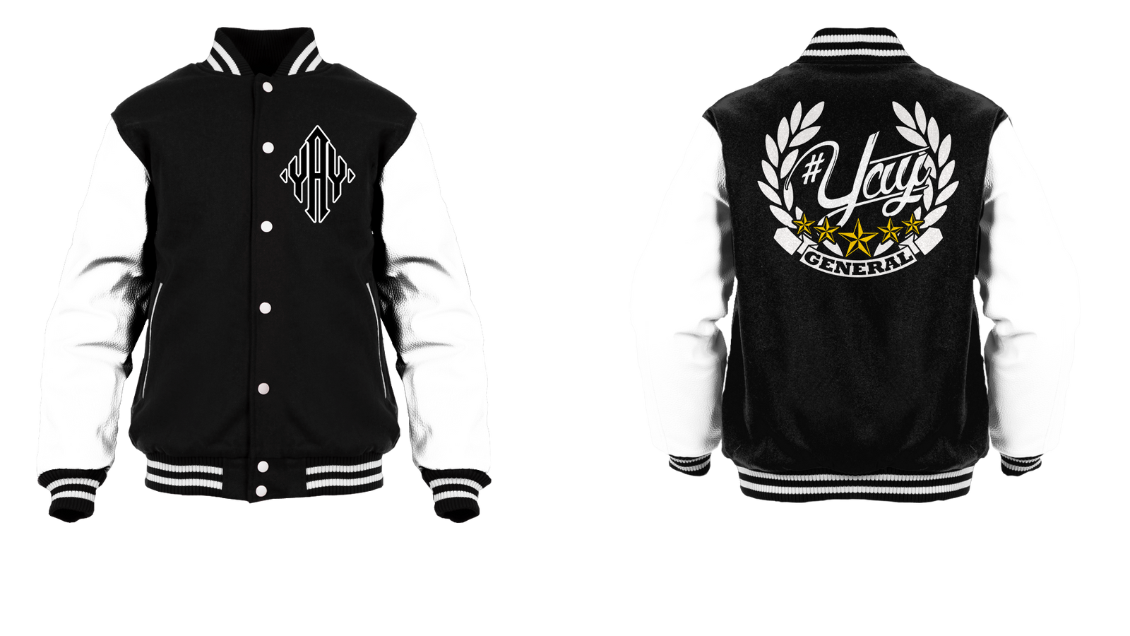 General Yay Diamond Logo Varsity Jacket