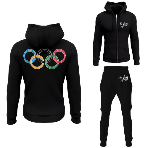 Yay Olympic Rings Zipped Sweatsuits