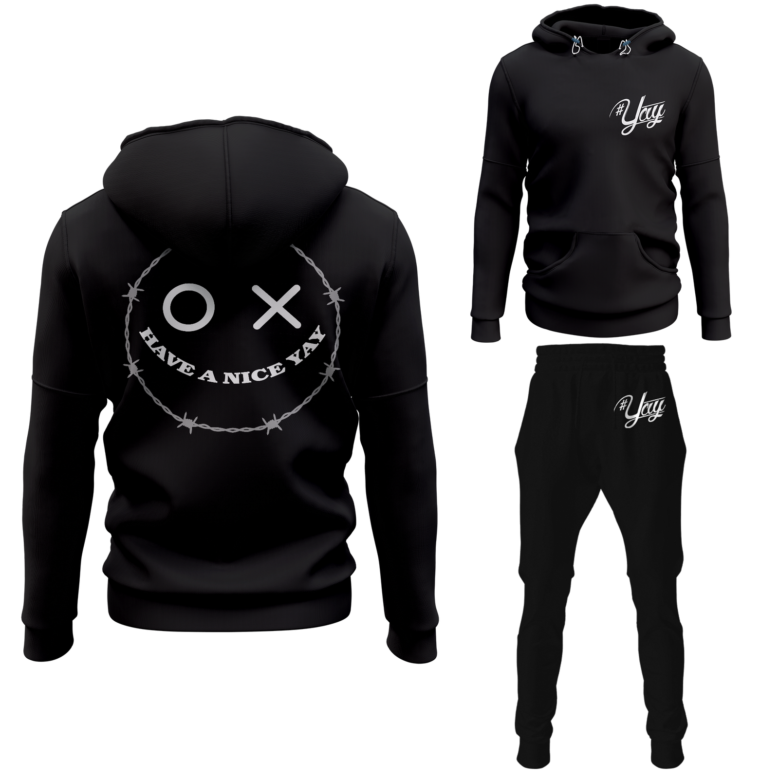 Chinx Drugz Barbed Yay Pullover Sweatsuits