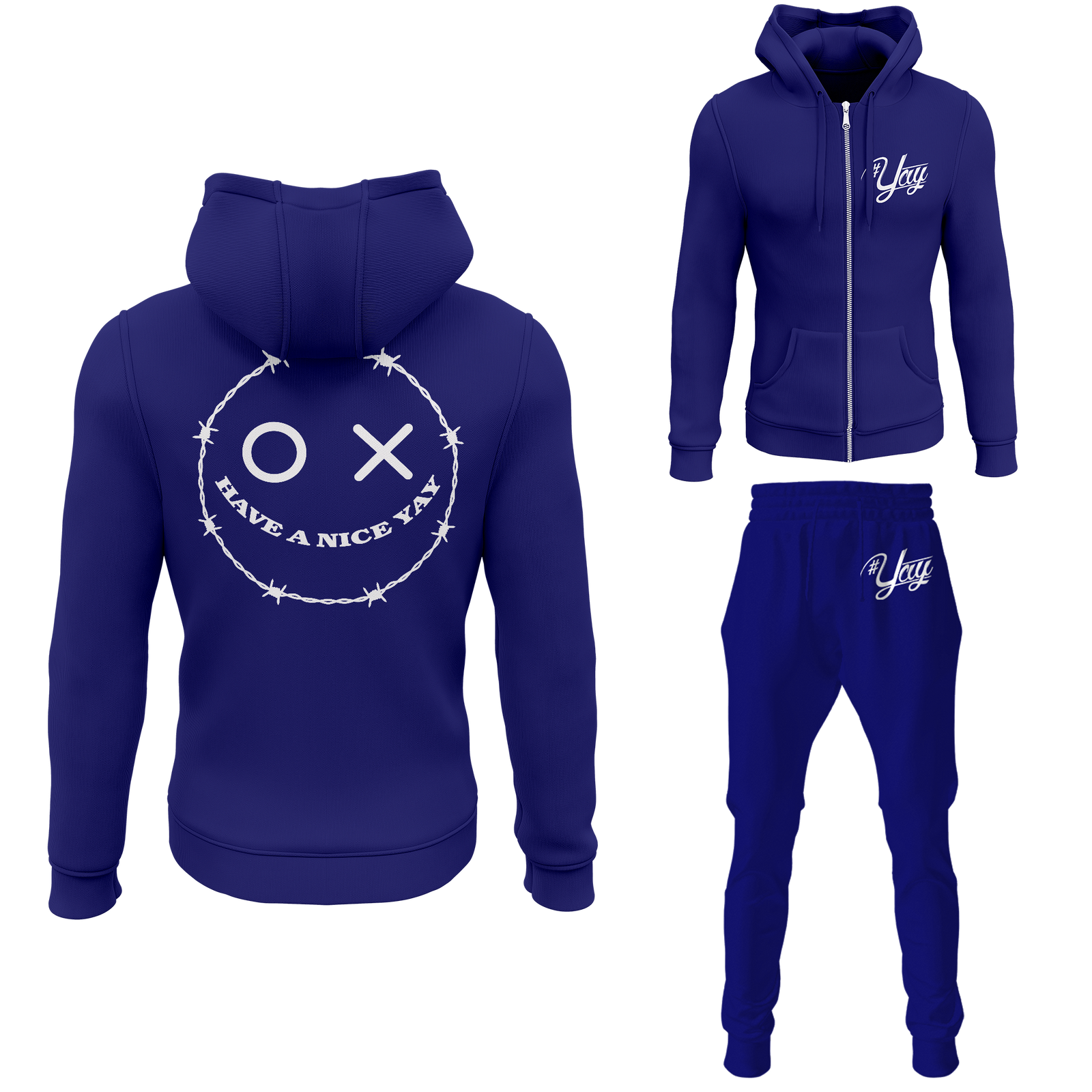 Chinx Drugz  Have A Nice YAY Zipped Sweatsuit