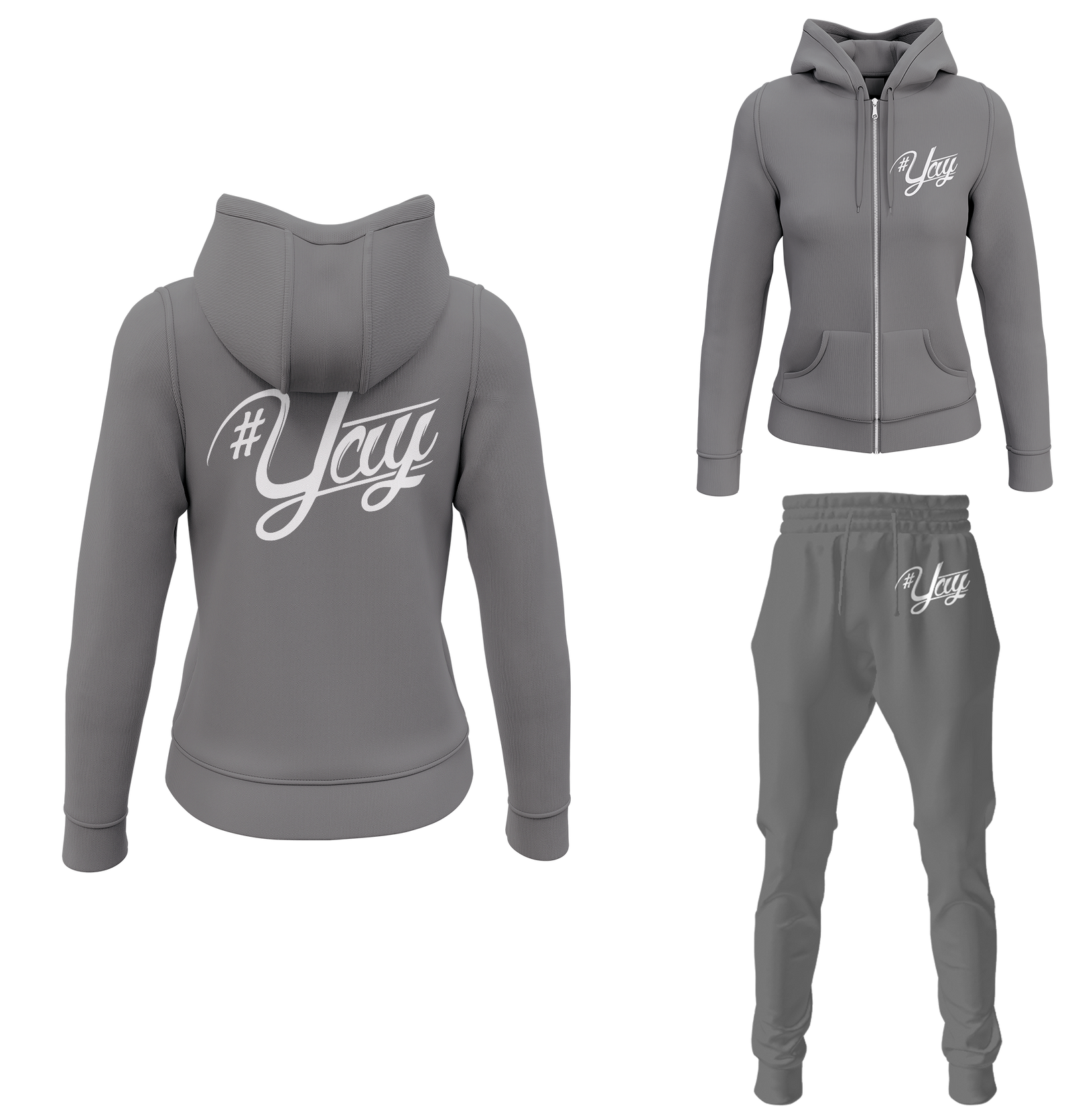 Women's Classic Yay Zipped Sweatsuits