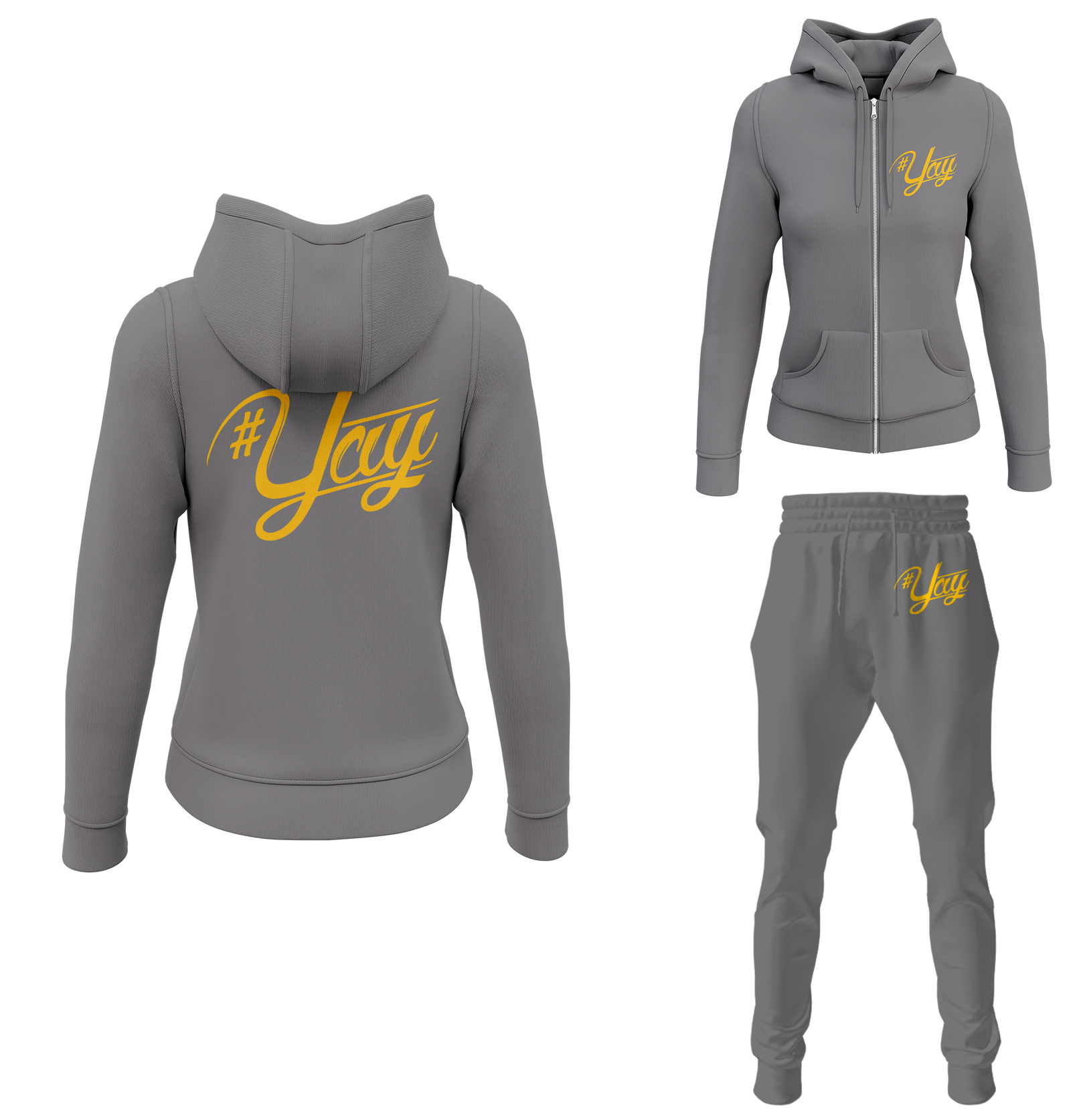 Women's Classic Yay Zipped Sweatsuits
