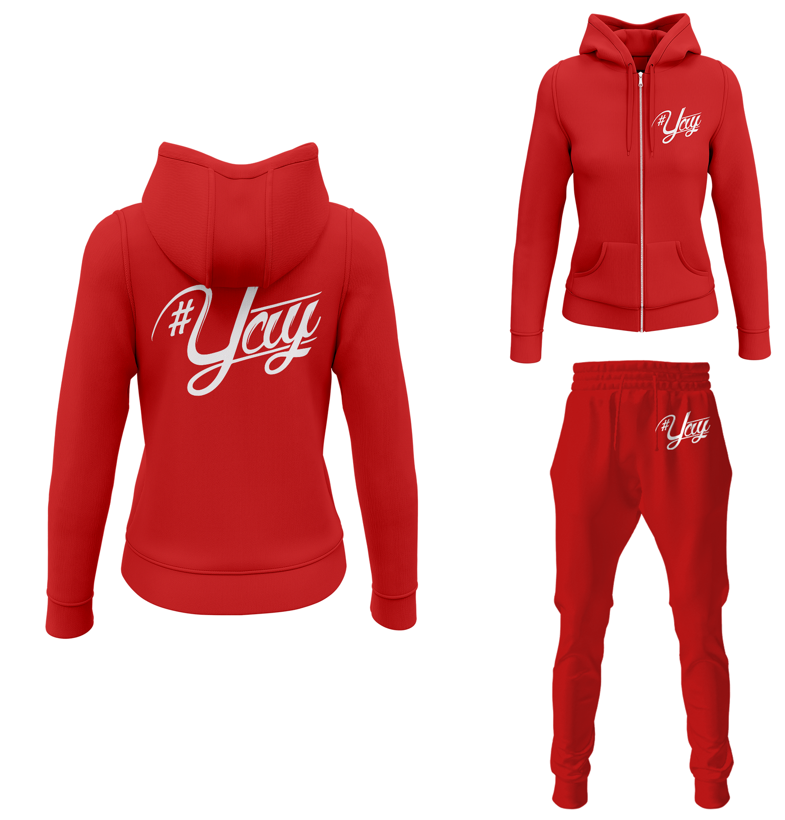 Women's Classic Yay Zipped Sweatsuits