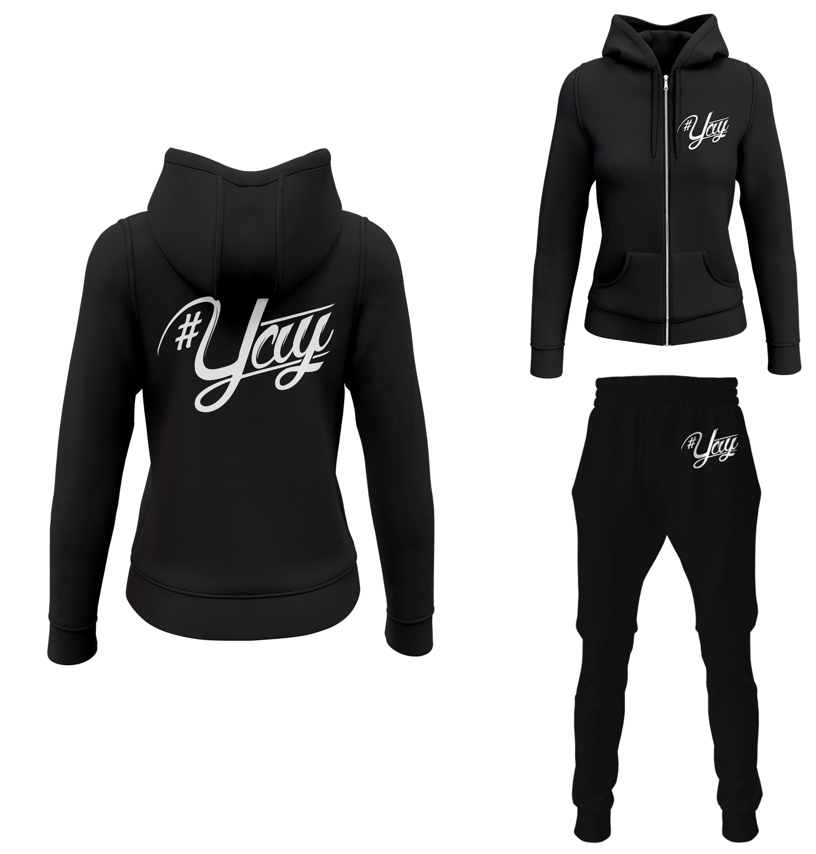 Women's Classic Yay Zipped Sweatsuits