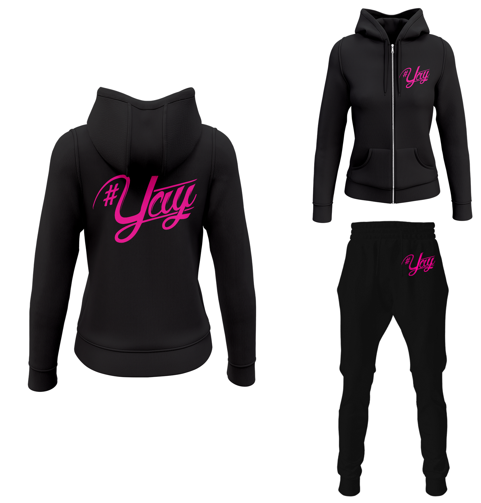 Women's Classic Yay Zipped Sweatsuits