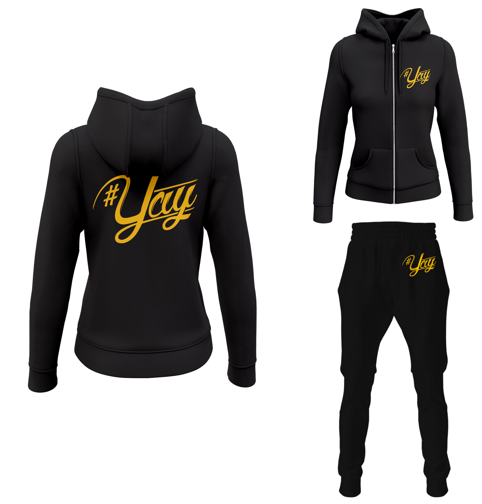 Women's Classic Yay Zipped Sweatsuits
