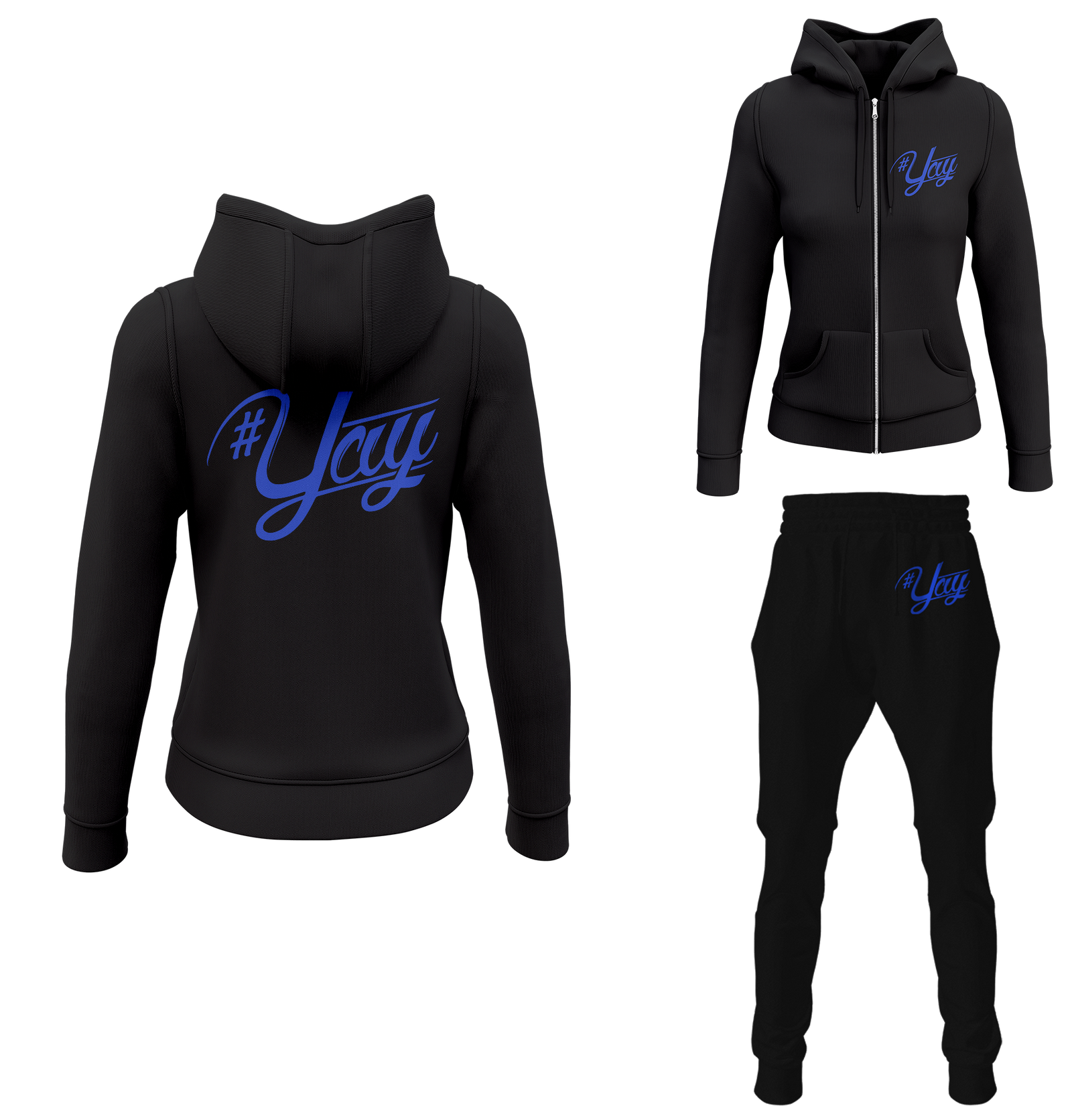 Women's Classic Yay Zipped Sweatsuits