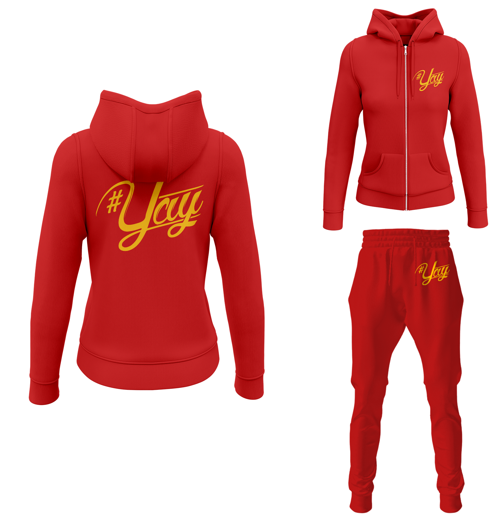 Women's Classic Yay Zipped Sweatsuits