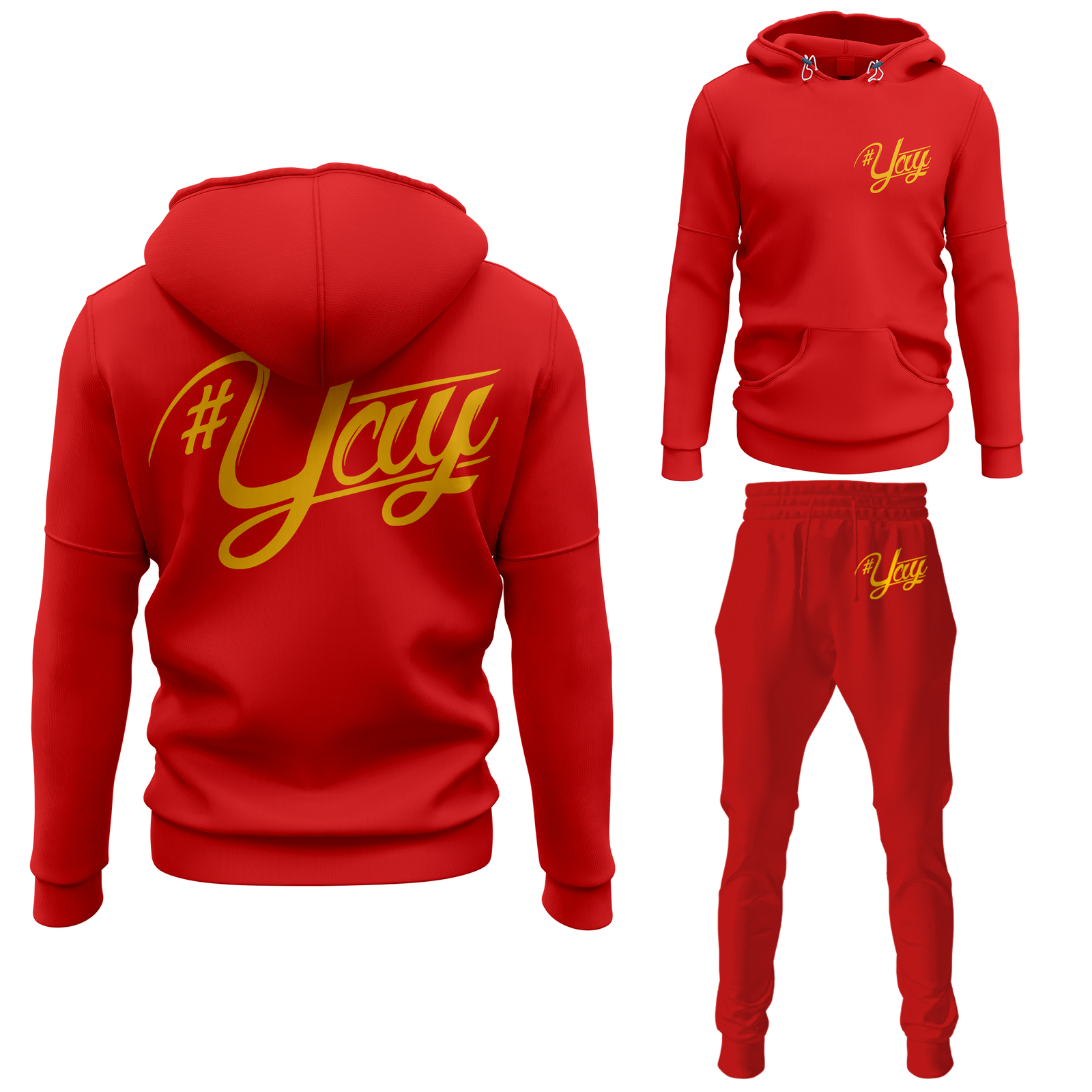Chinx Mens Classic Yay Pullover Sweatsuits