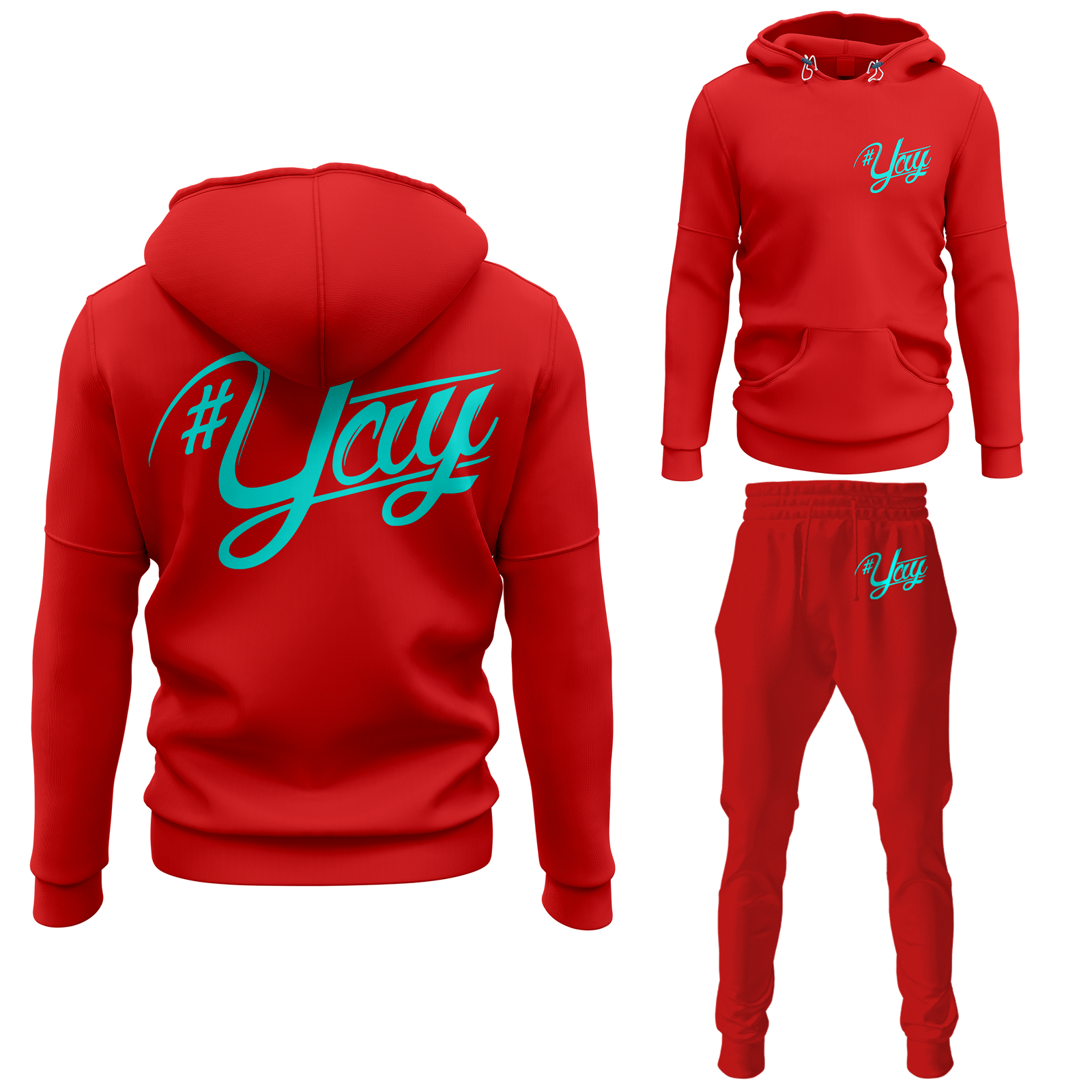 Chinx Mens Classic Yay Pullover Sweatsuits