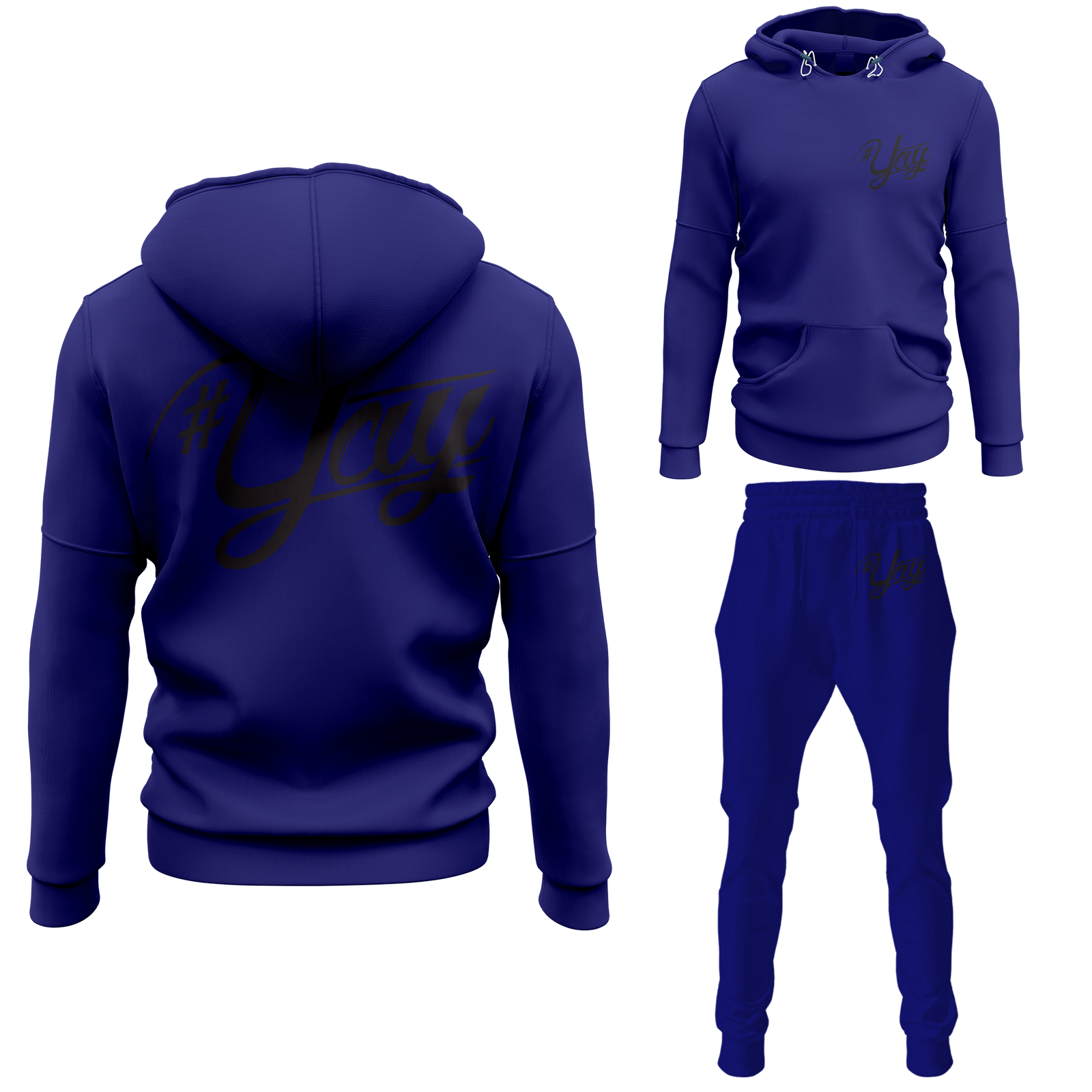 Chinx Mens Classic Yay Pullover Sweatsuits
