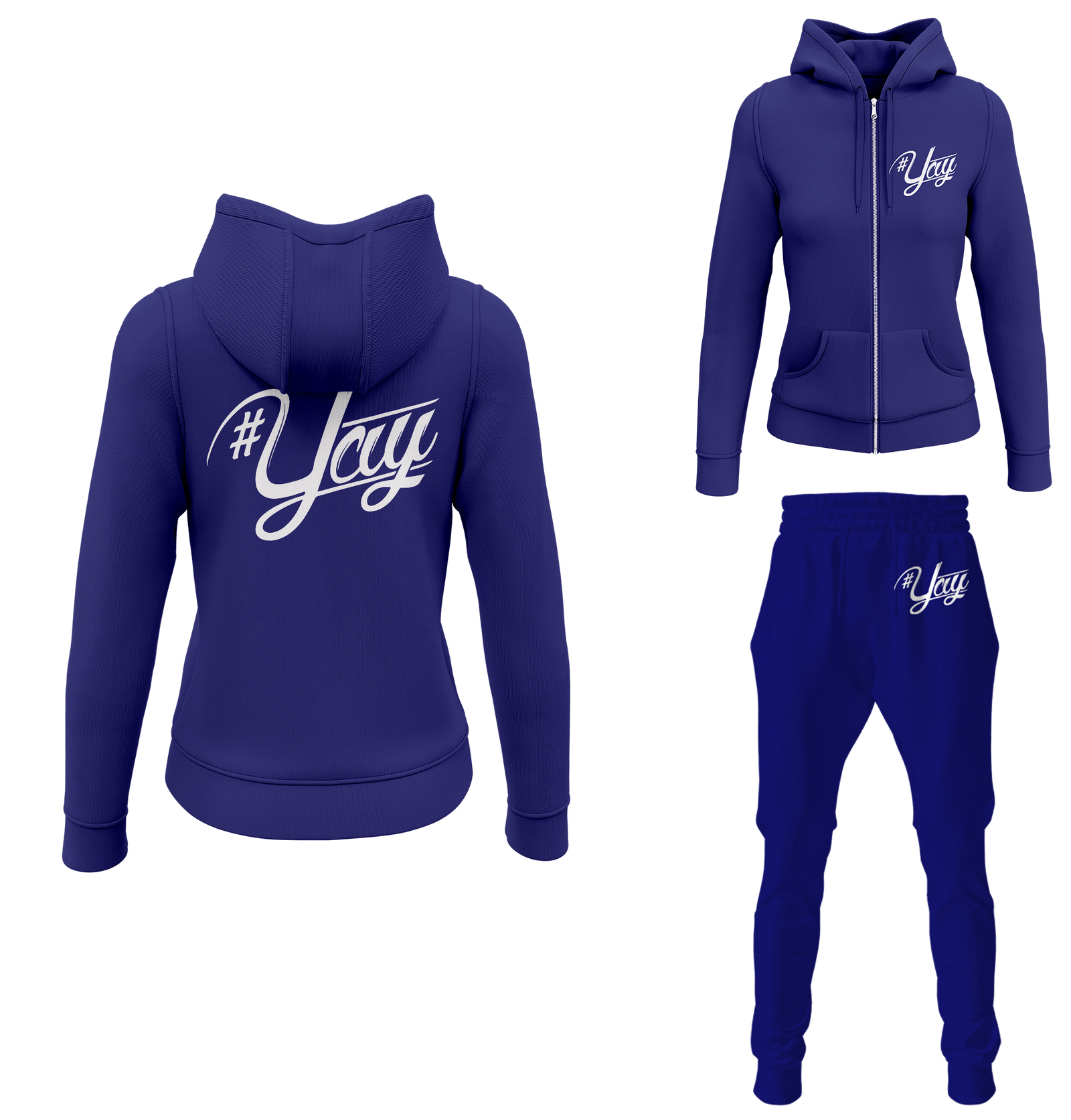 Women's Classic Yay Zipped Sweatsuits