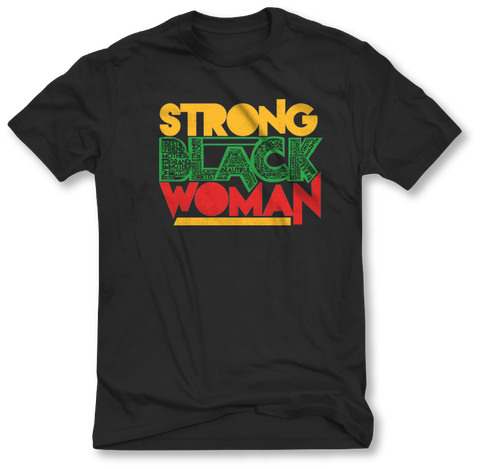 Strong Black Woman Fist Tee