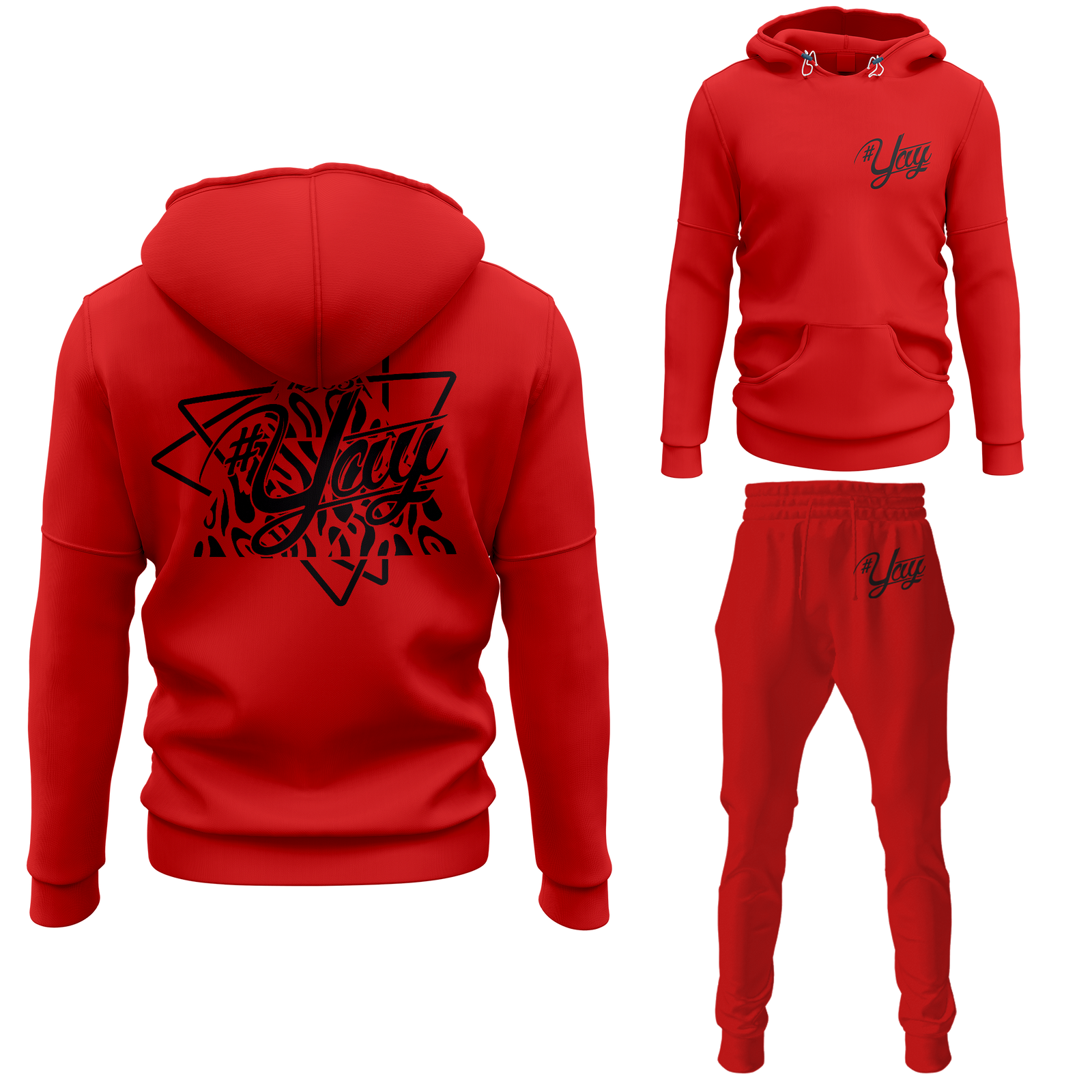 Men's Tri Yay Pullover Sweatsuits