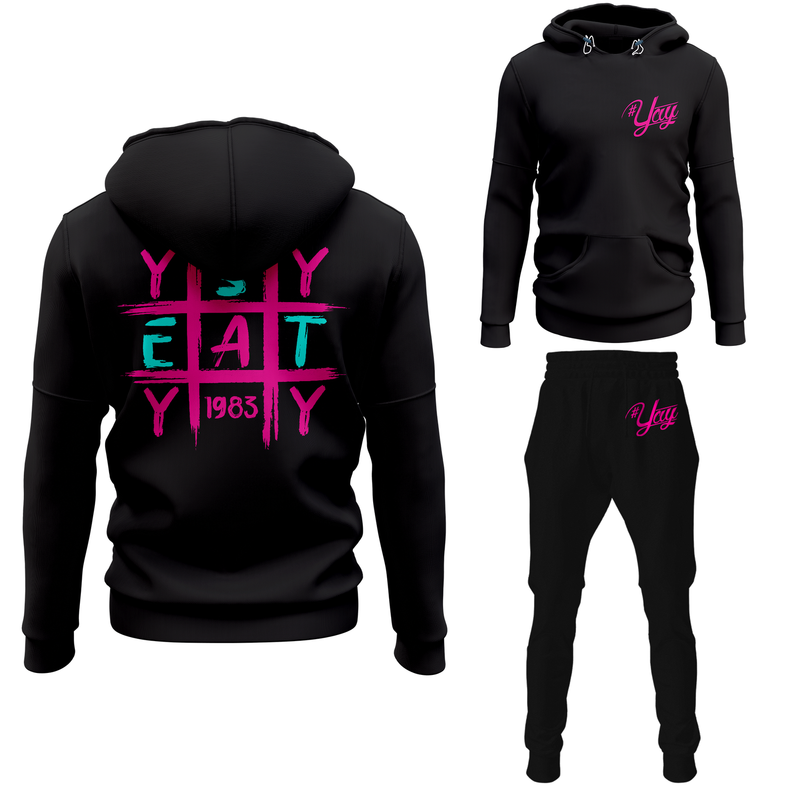 Men's Tic Tac Yay Pullover Sweatsuits
