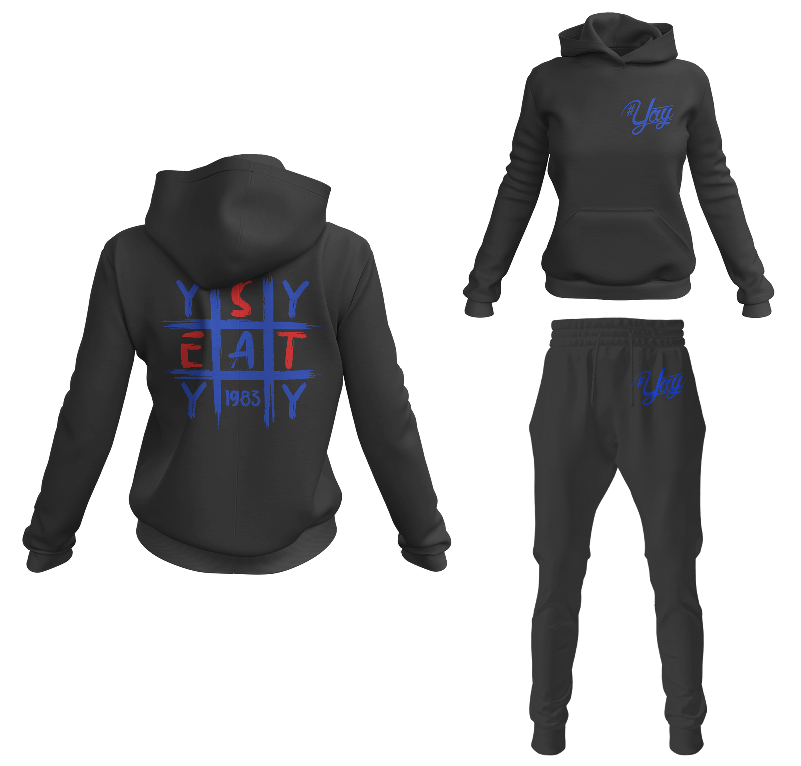Women's Tic Tac Yay Pullover Sweatsuits