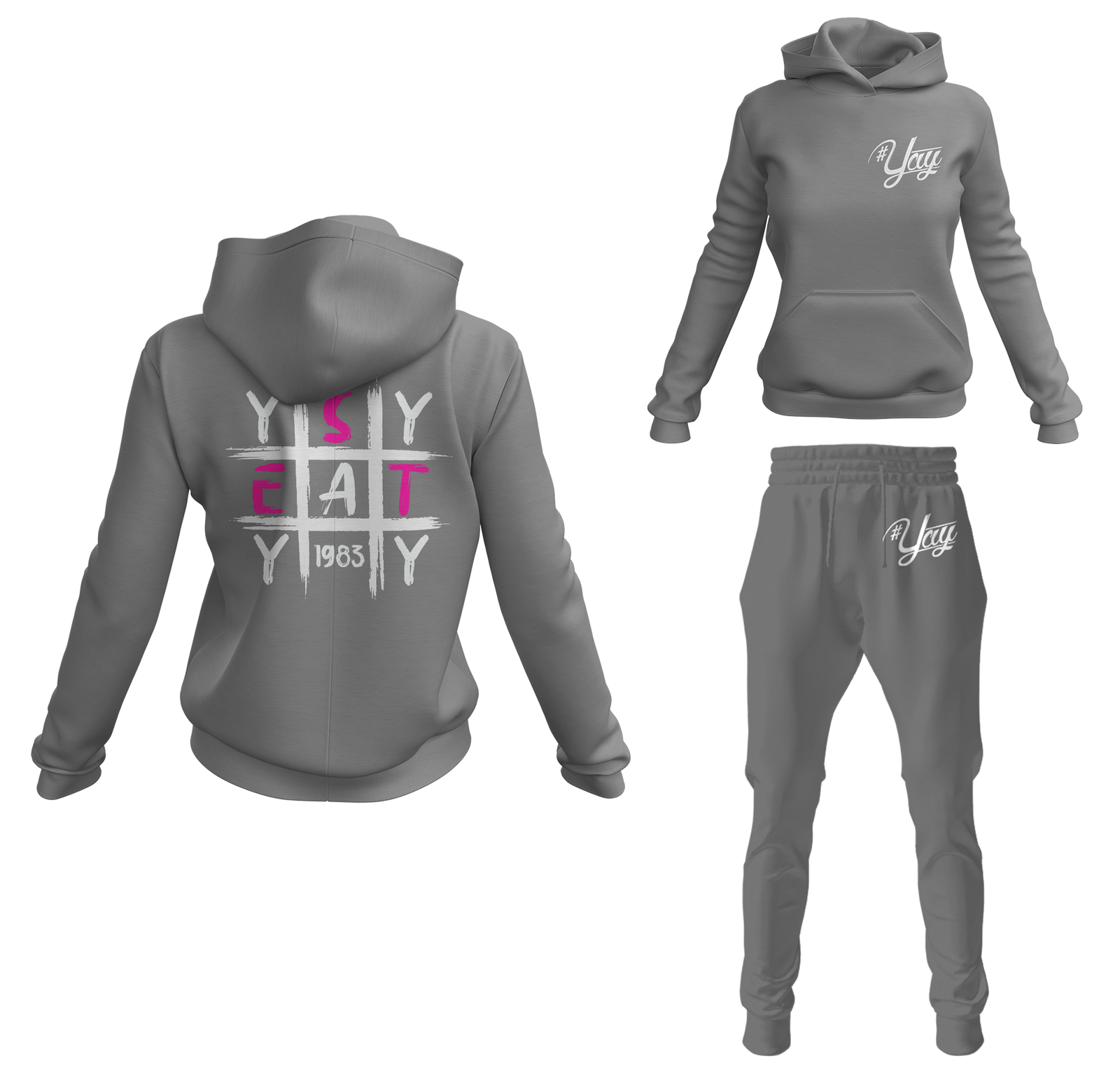 Women's Tic Tac Yay Pullover Sweatsuits