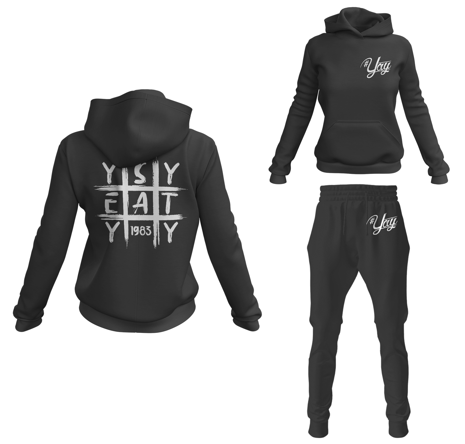 Women's Tic Tac Yay Pullover Sweatsuits