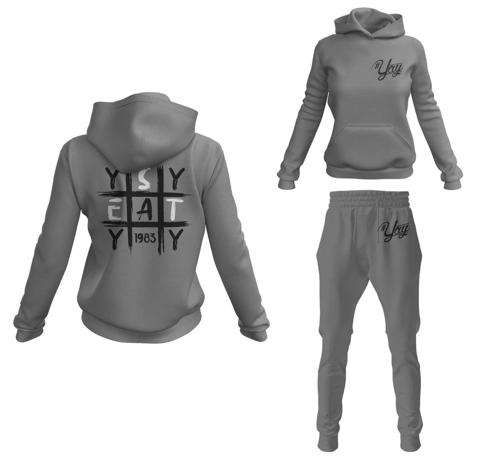 Women's Tic Tac Yay Pullover Sweatsuits