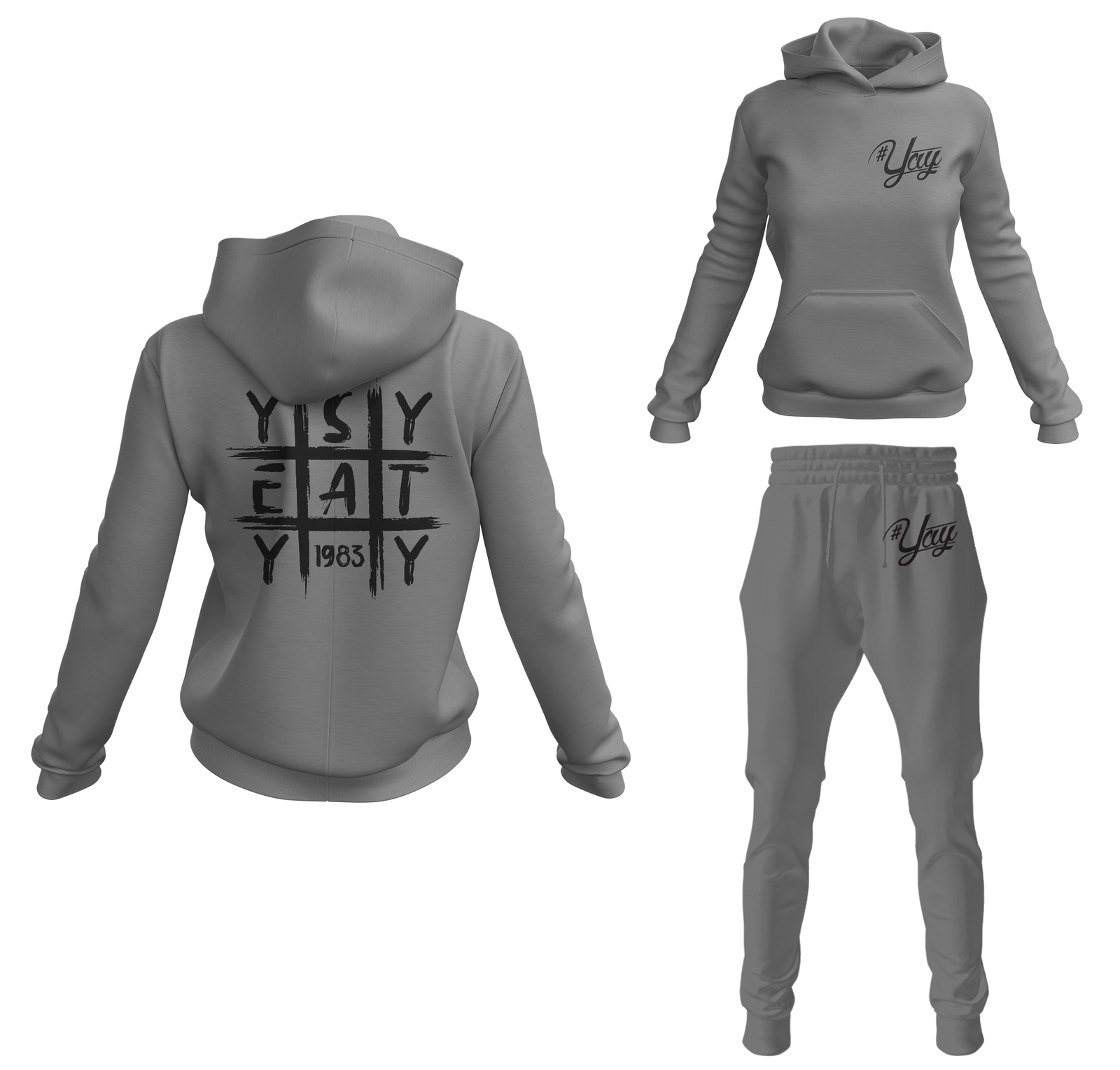 Women's Tic Tac Yay Pullover Sweatsuits