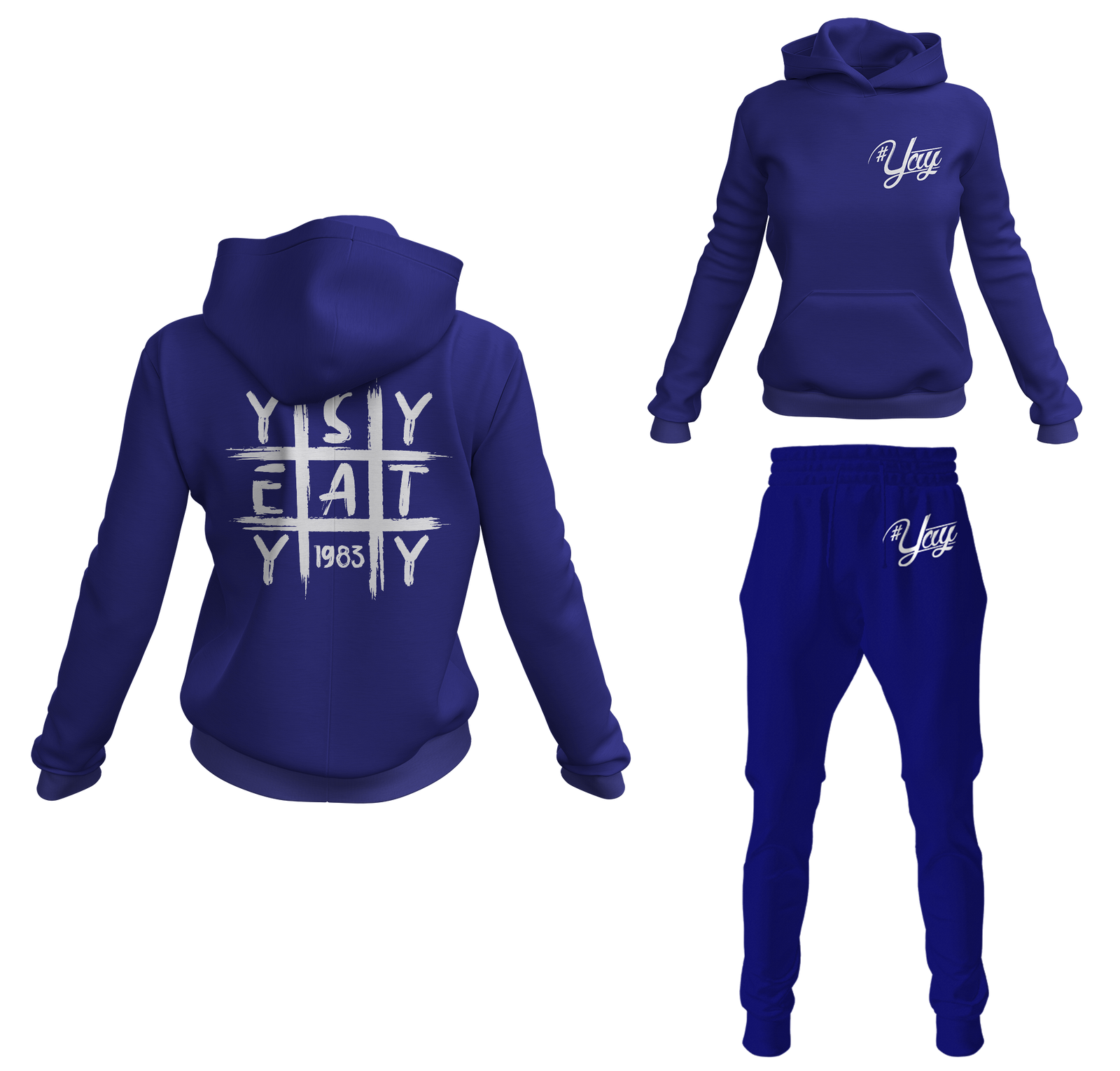 Women's Tic Tac Yay Pullover Sweatsuits