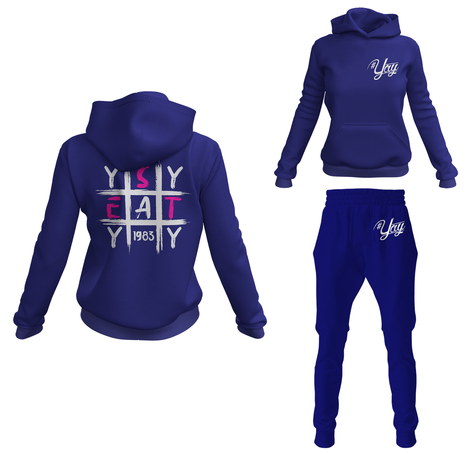 Women's Tic Tac Yay Pullover Sweatsuits