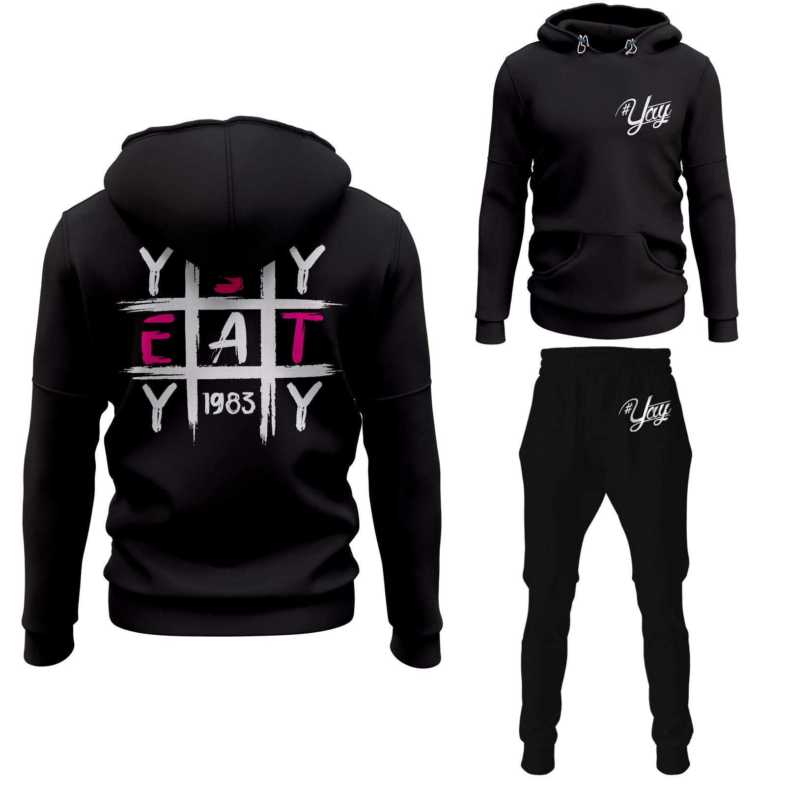 Men's Tic Tac Yay Pullover Sweatsuits