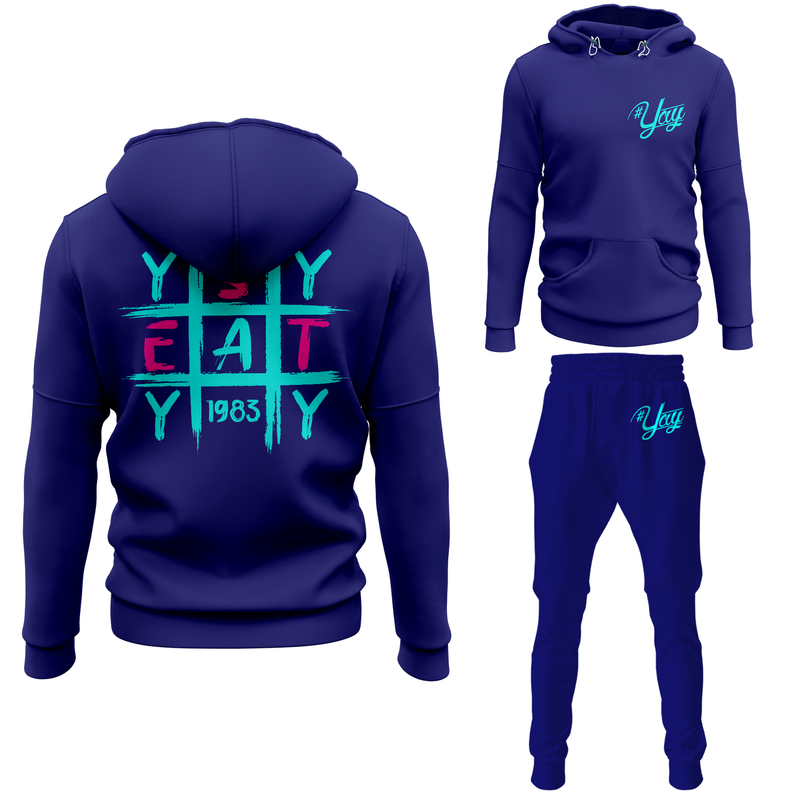 Men's Tic Tac Yay Pullover Sweatsuits