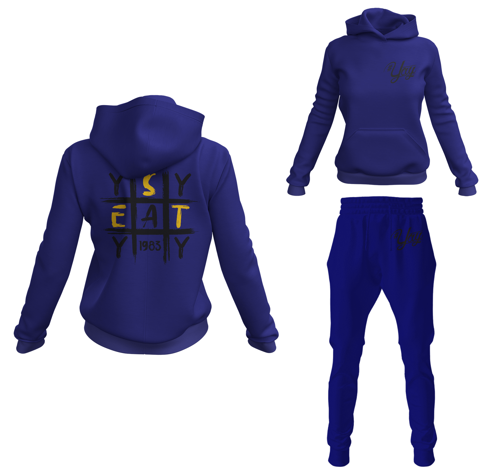 Women's Tic Tac Yay Pullover Sweatsuits