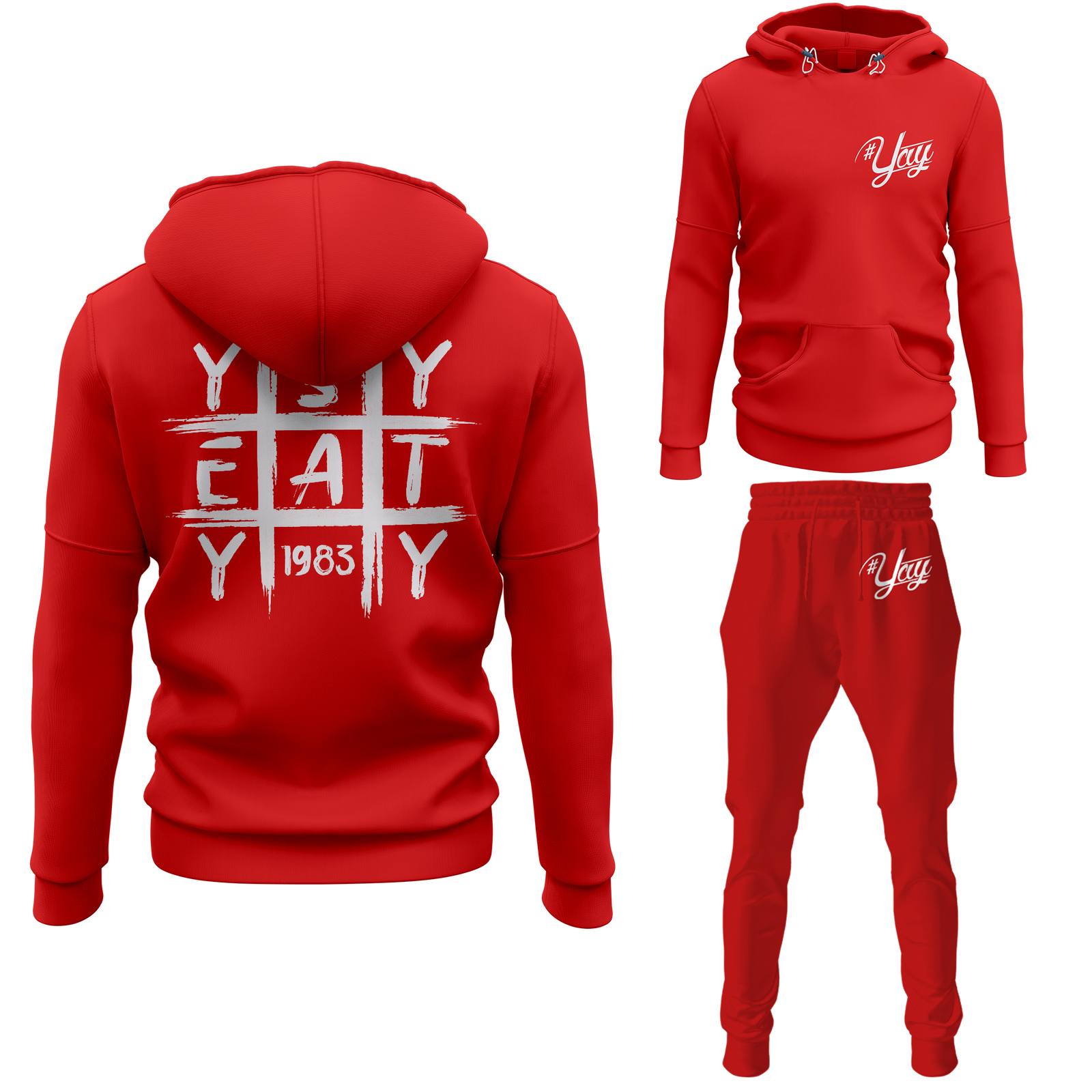 Men's Tic Tac Yay Pullover Sweatsuits