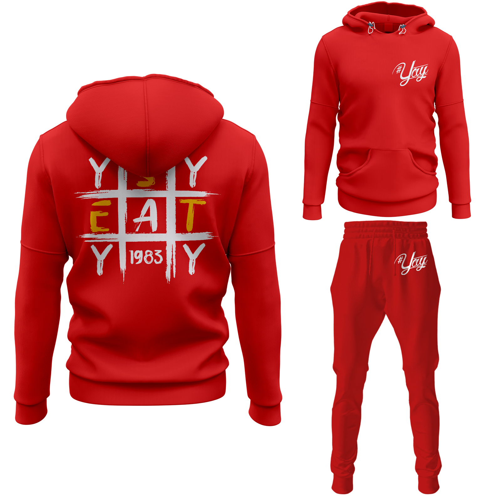 Men's Tic Tac Yay Pullover Sweatsuits