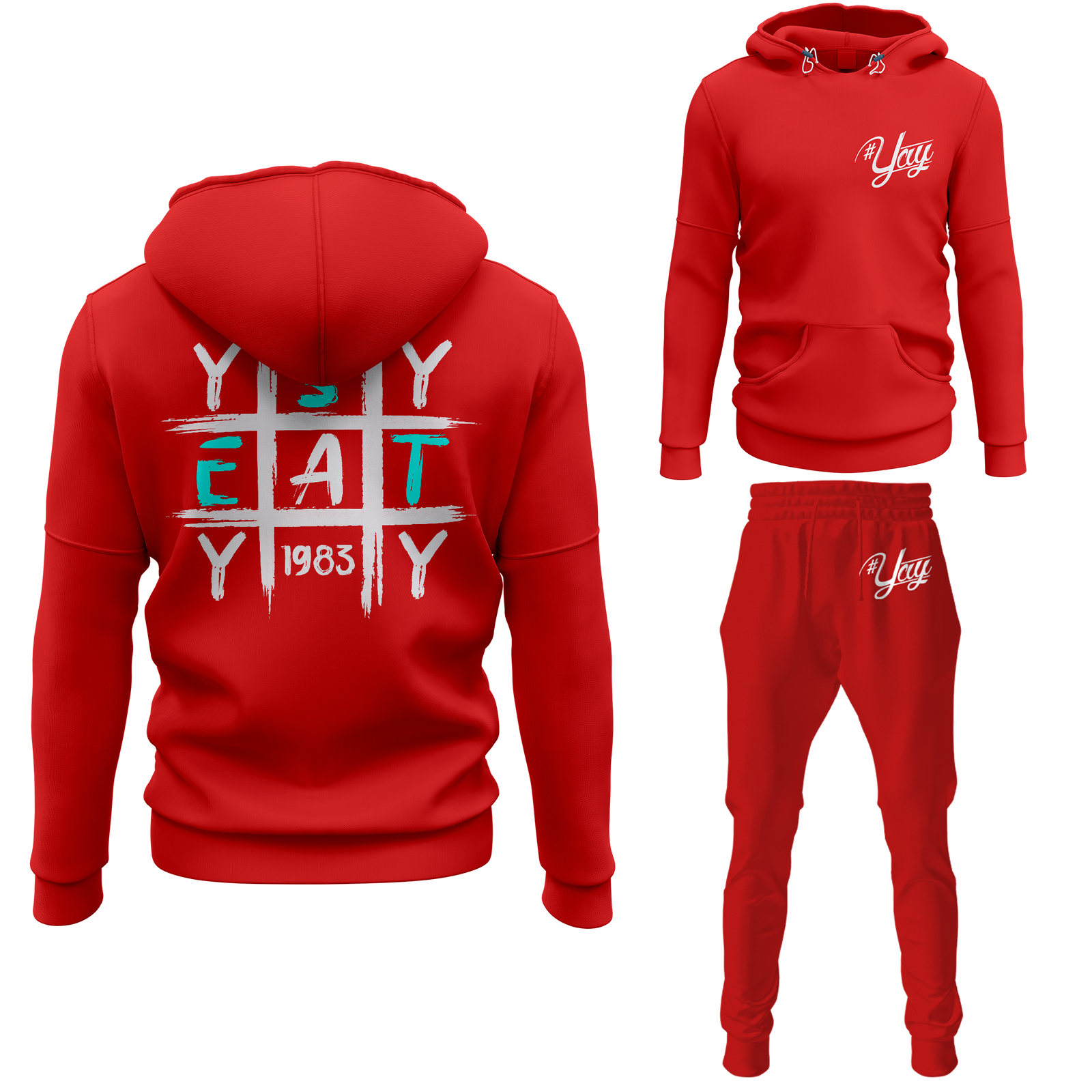 Men's Tic Tac Yay Pullover Sweatsuits
