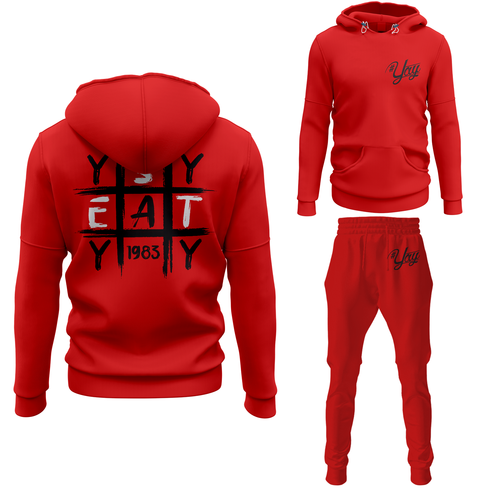 Men's Tic Tac Yay Pullover Sweatsuits