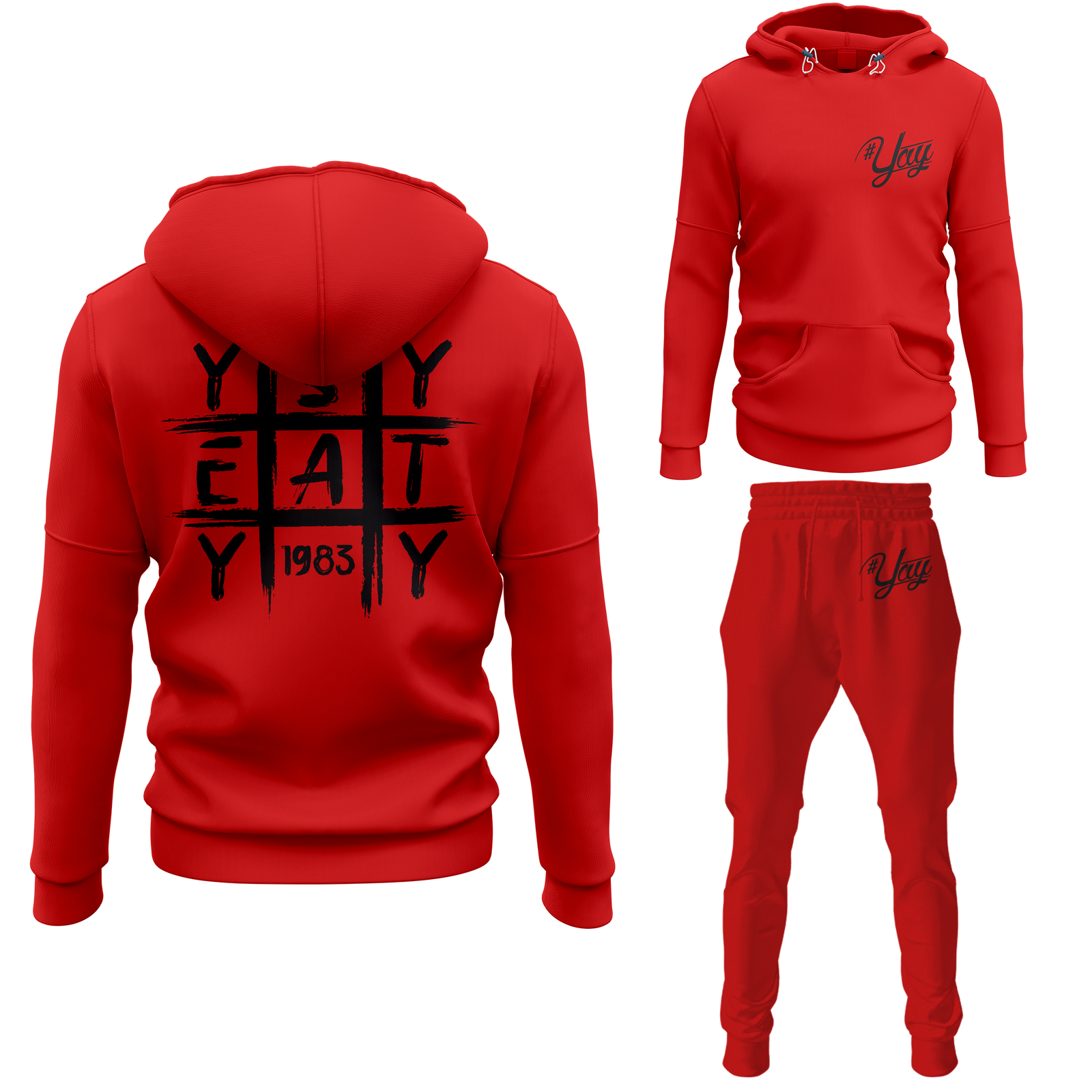 Men's Tic Tac Yay Pullover Sweatsuits