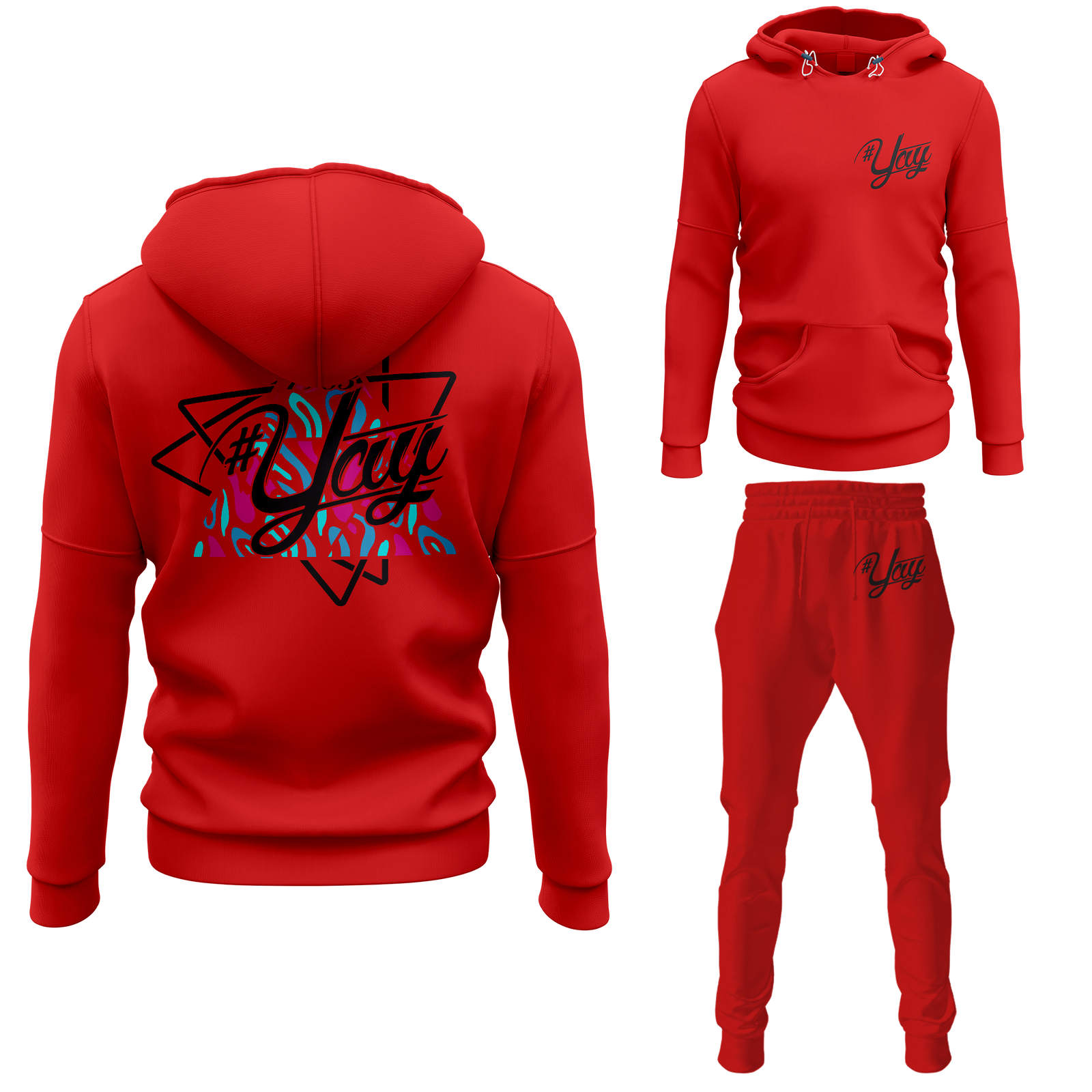 Men's Tri Yay Pullover Sweatsuits