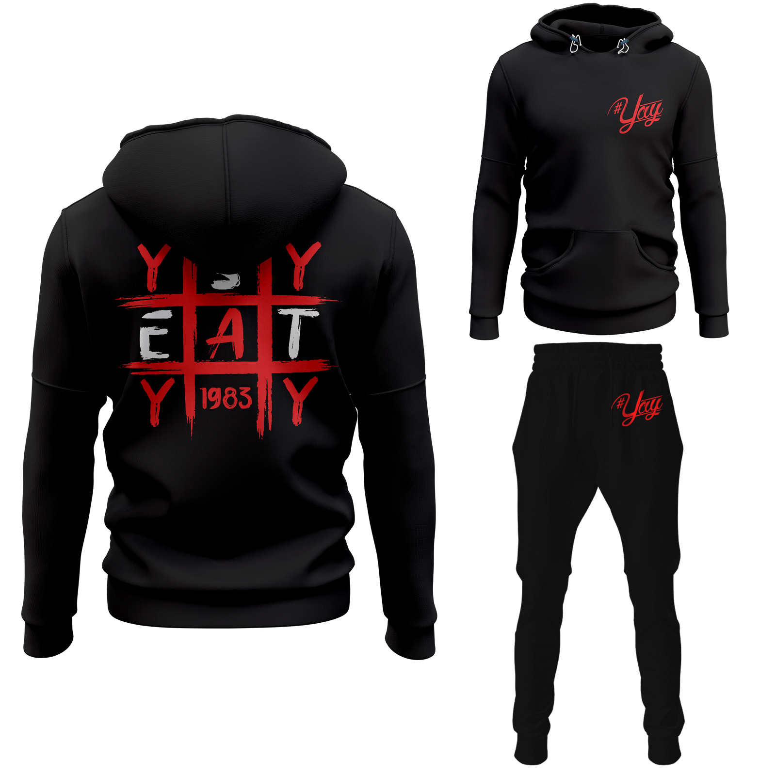 Men's Tic Tac Yay Pullover Sweatsuits