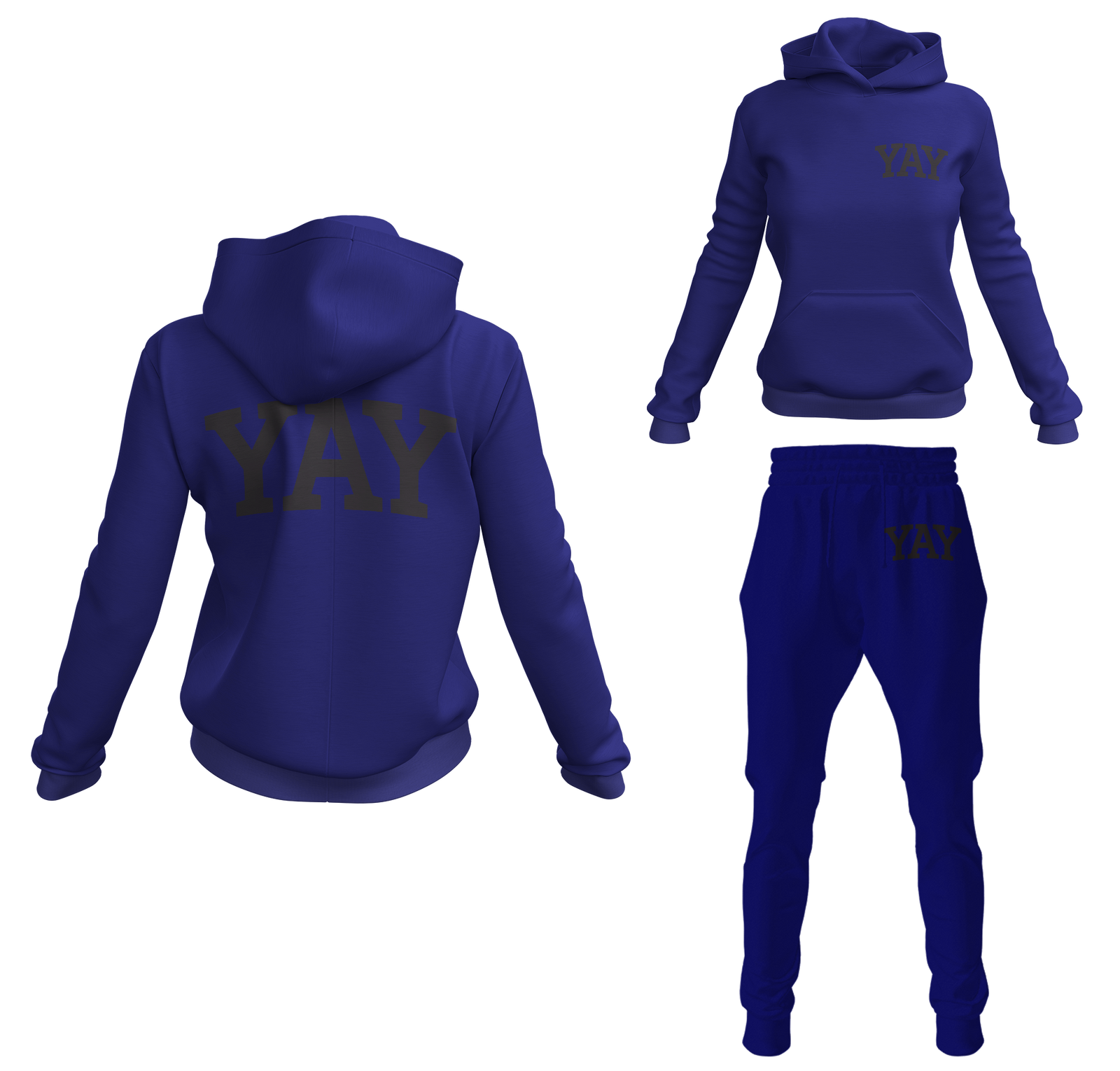 Women's Block Yay Pullover Sweatsuits