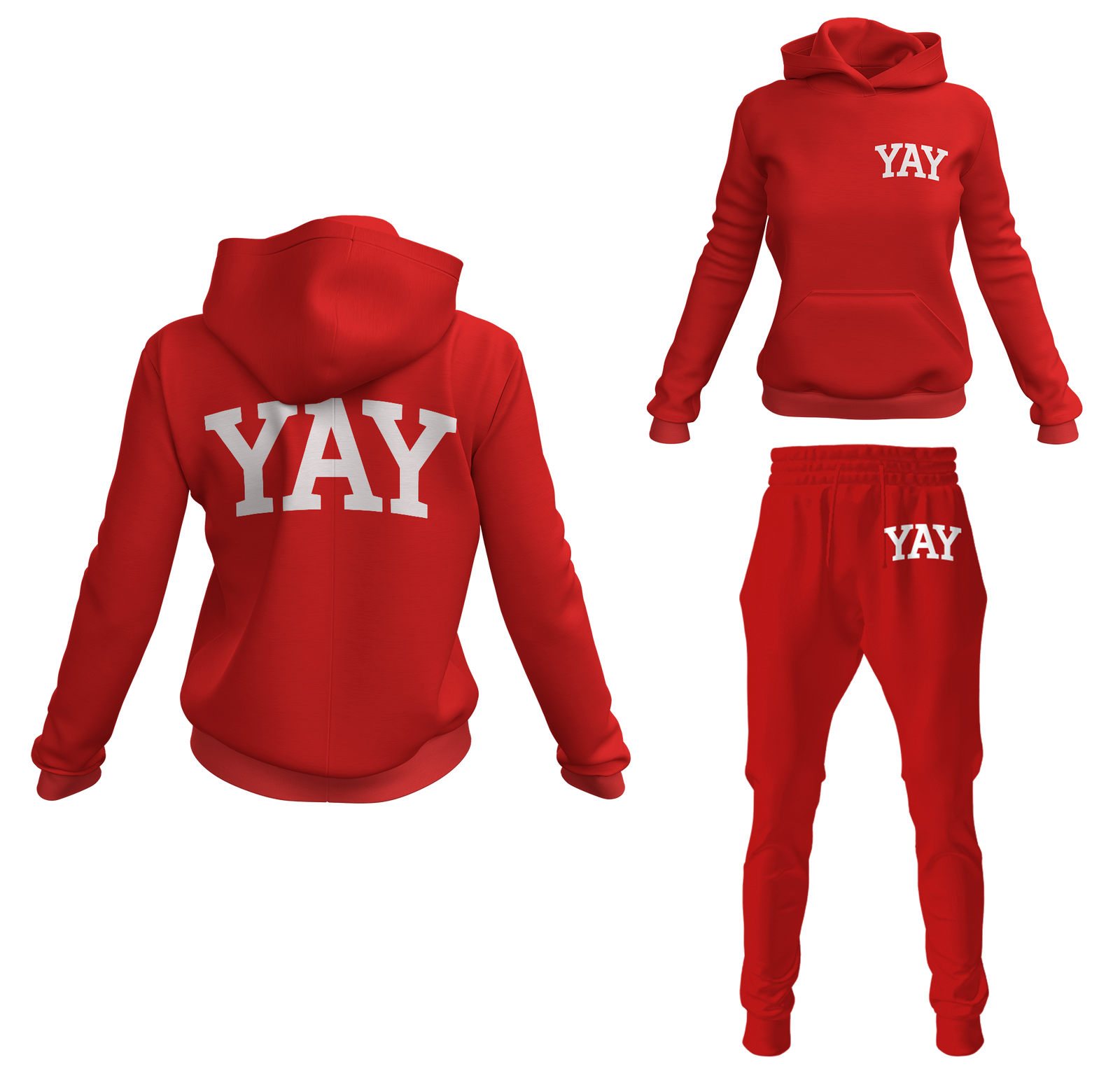 Women's Block Yay Pullover Sweatsuits