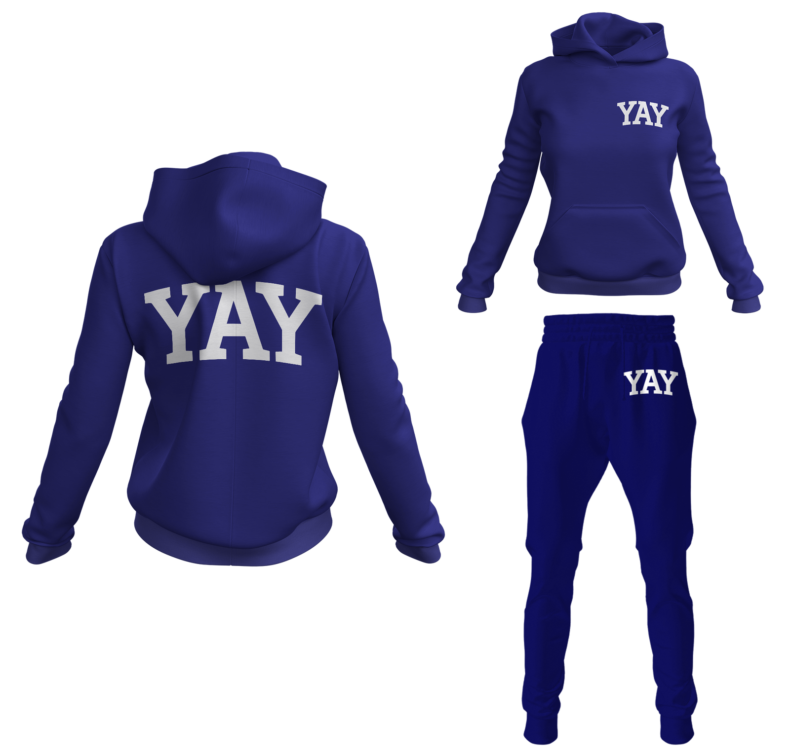 Women's Block Yay Pullover Sweatsuits