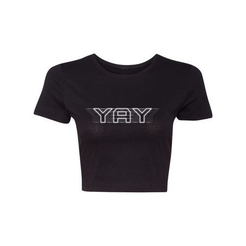 Women's Yay Lights Crop Top