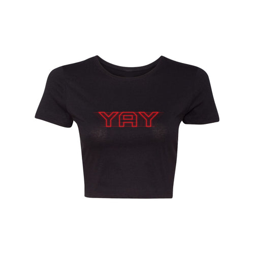 Women's Yay Lights Crop Top